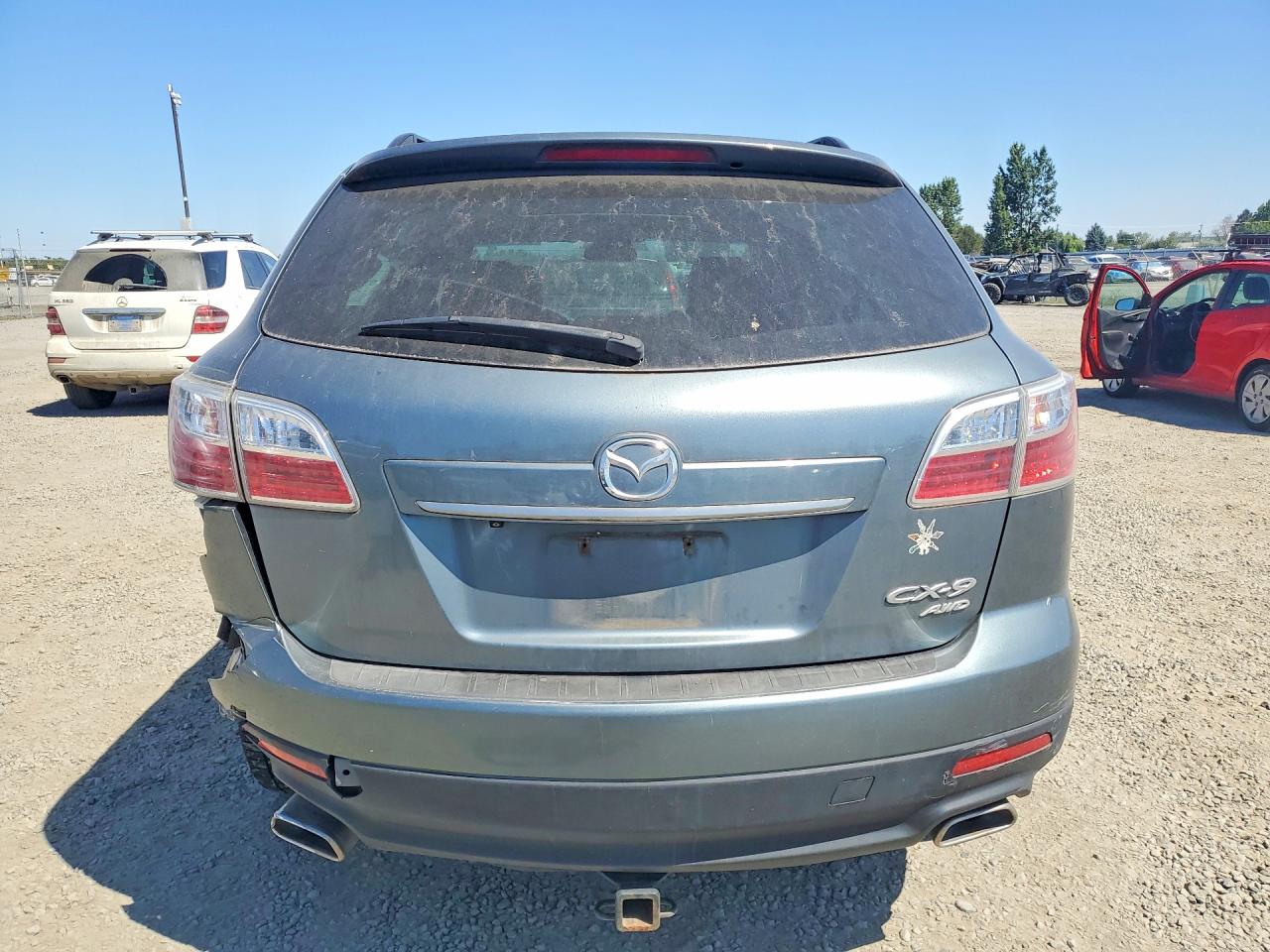 2012 Mazda Cx-9 Green vin: JM3TB3CA2C0336743