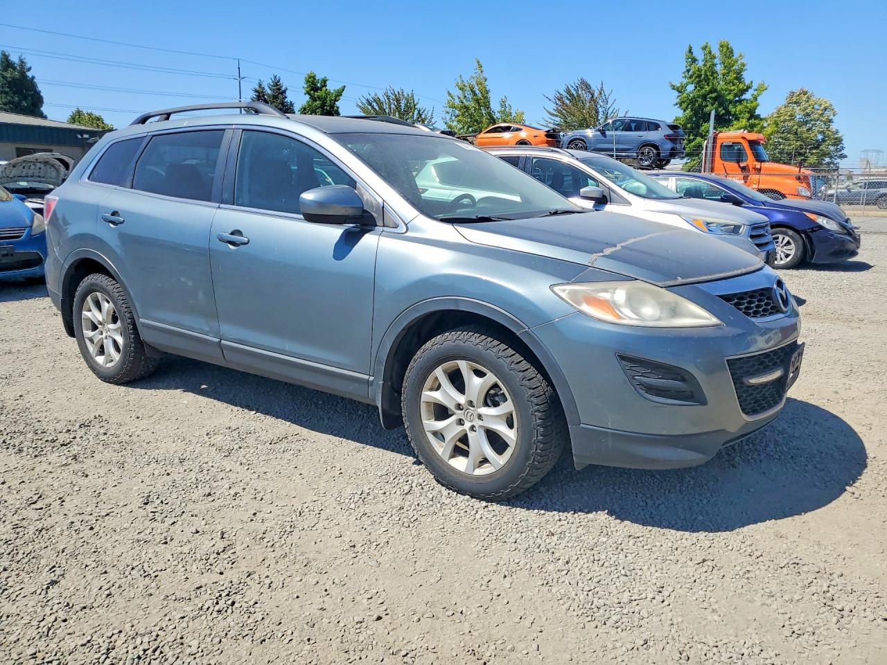 2012 Mazda Cx-9 Green vin: JM3TB3CA2C0336743