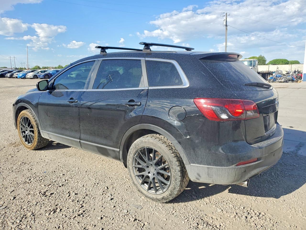 2013 Mazda Cx-9 Touring Black vin: JM3TB3CA2D0418702