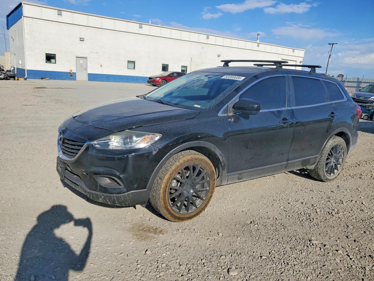 2013 Mazda Cx-9 Touring Black vin: JM3TB3CA2D0418702