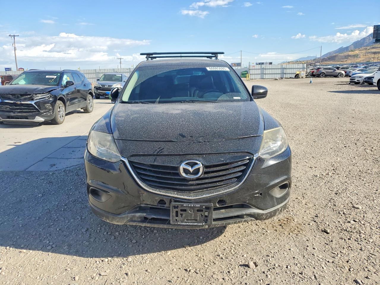 2013 Mazda Cx-9 Touring Black vin: JM3TB3CA2D0418702