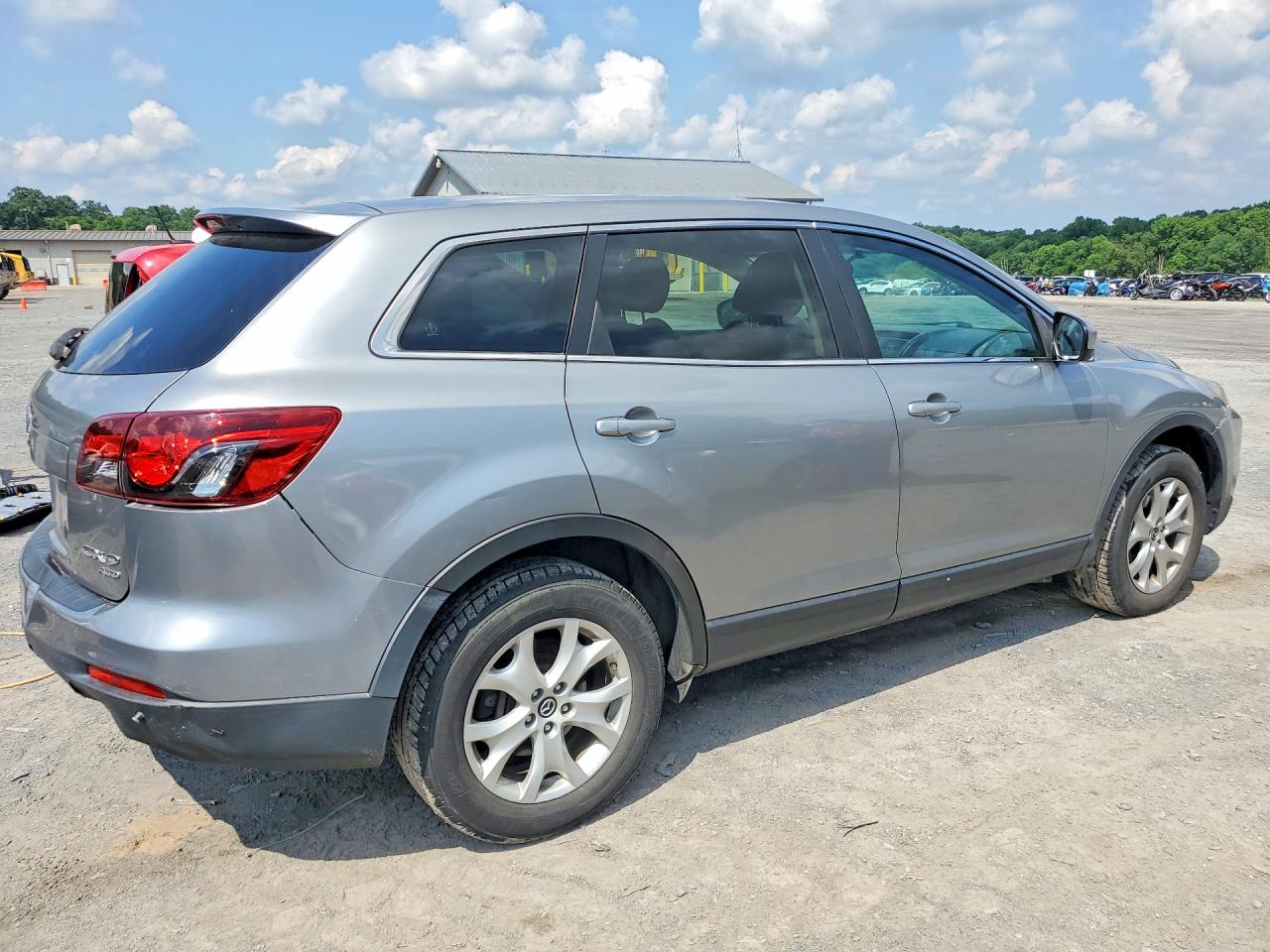 2014 Mazda Cx-9 Touring Silver vin: JM3TB3CA2E0433931
