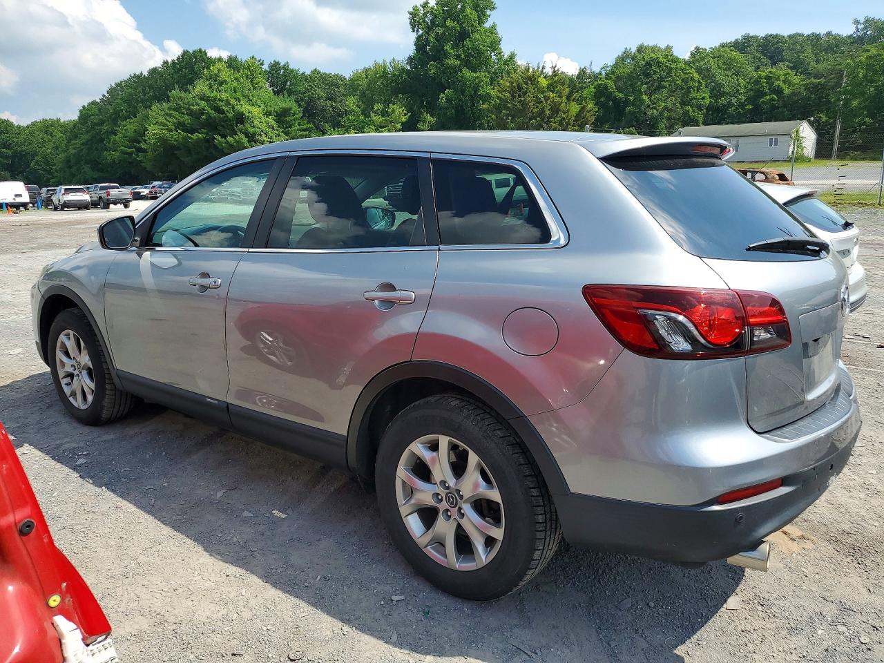 2014 Mazda Cx-9 Touring Silver vin: JM3TB3CA2E0433931
