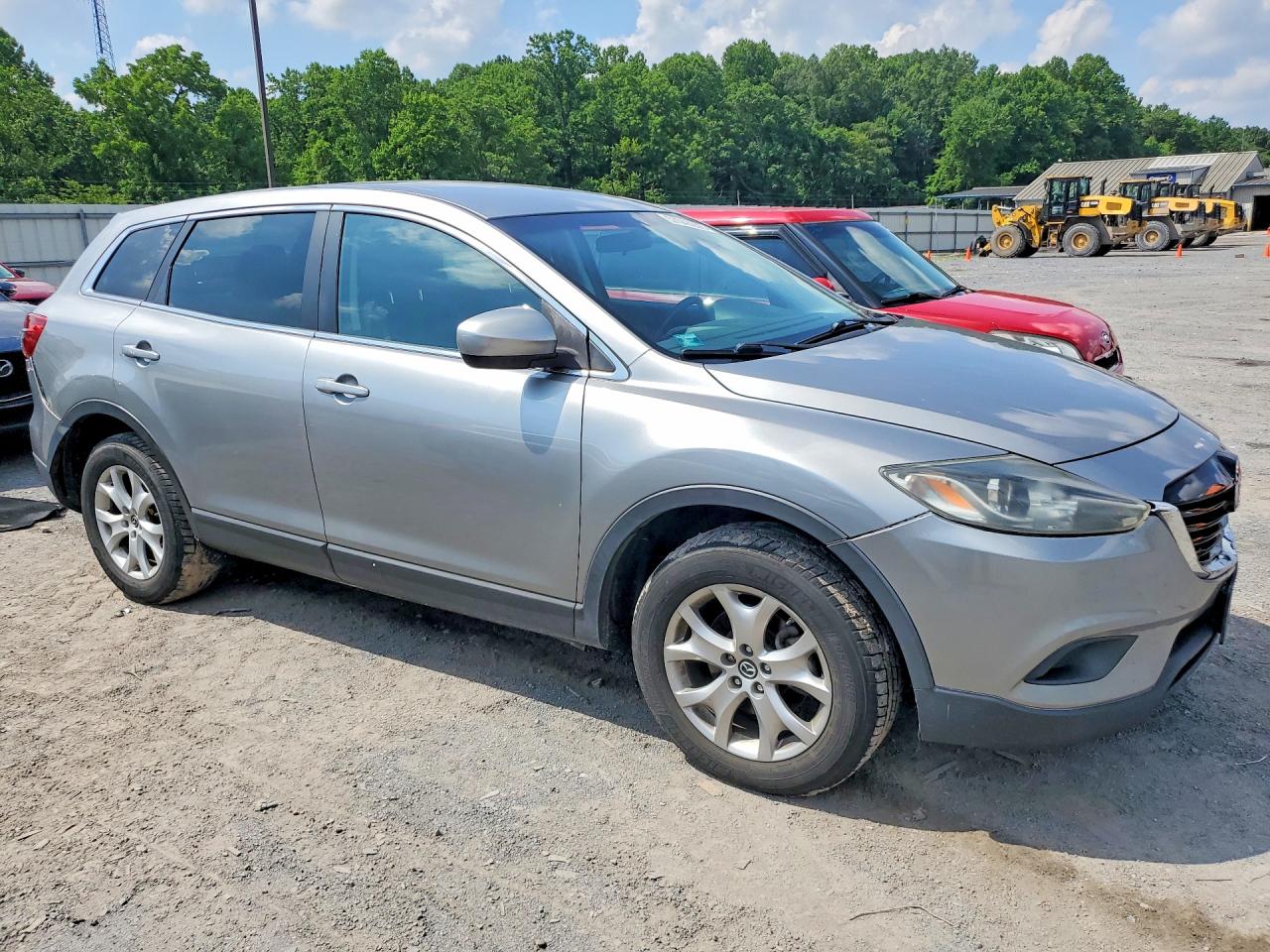 2014 Mazda Cx-9 Touring Silver vin: JM3TB3CA2E0433931