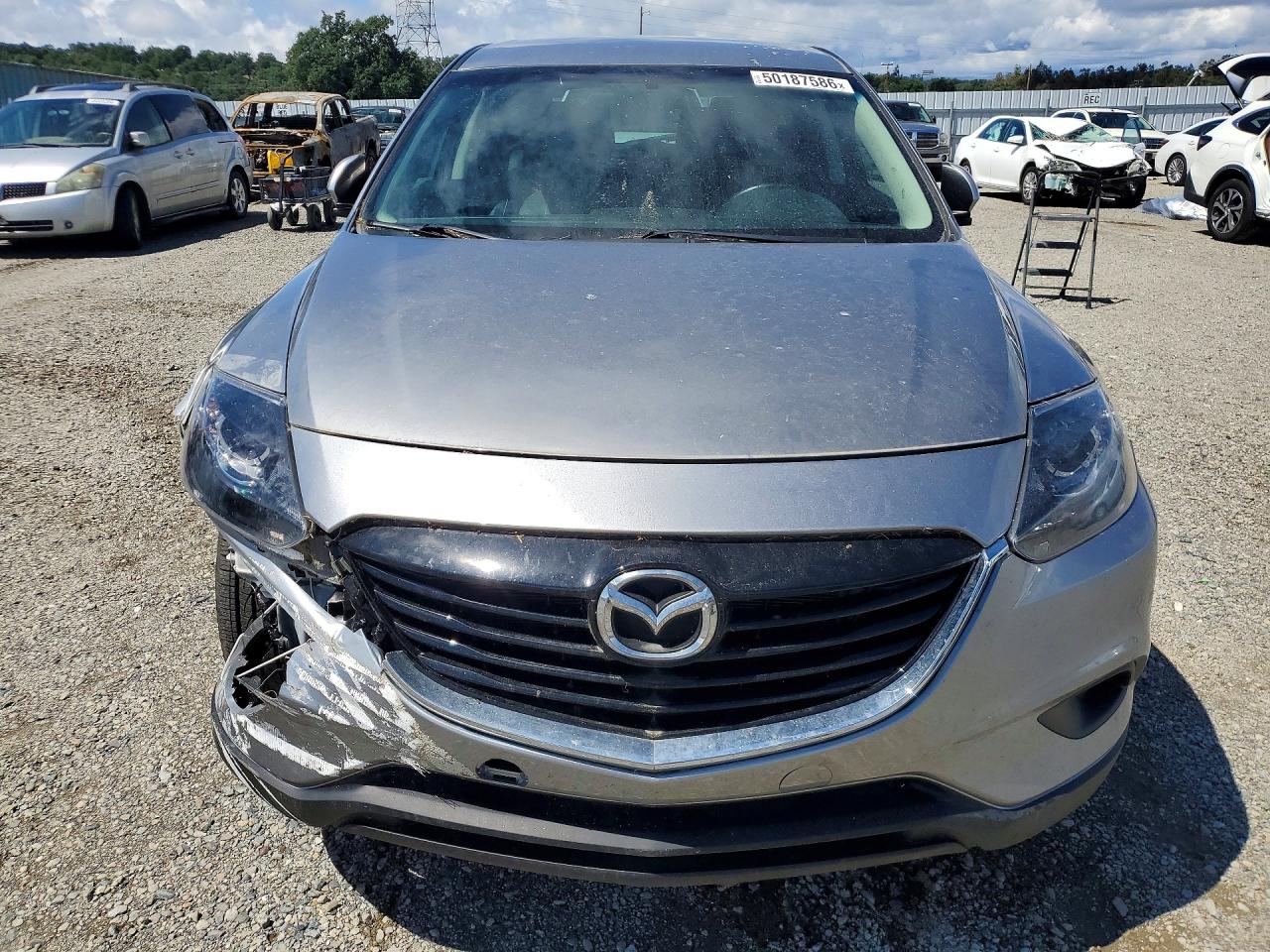 2015 Mazda Cx-9 Touring Gray vin: JM3TB3CA2F0453985
