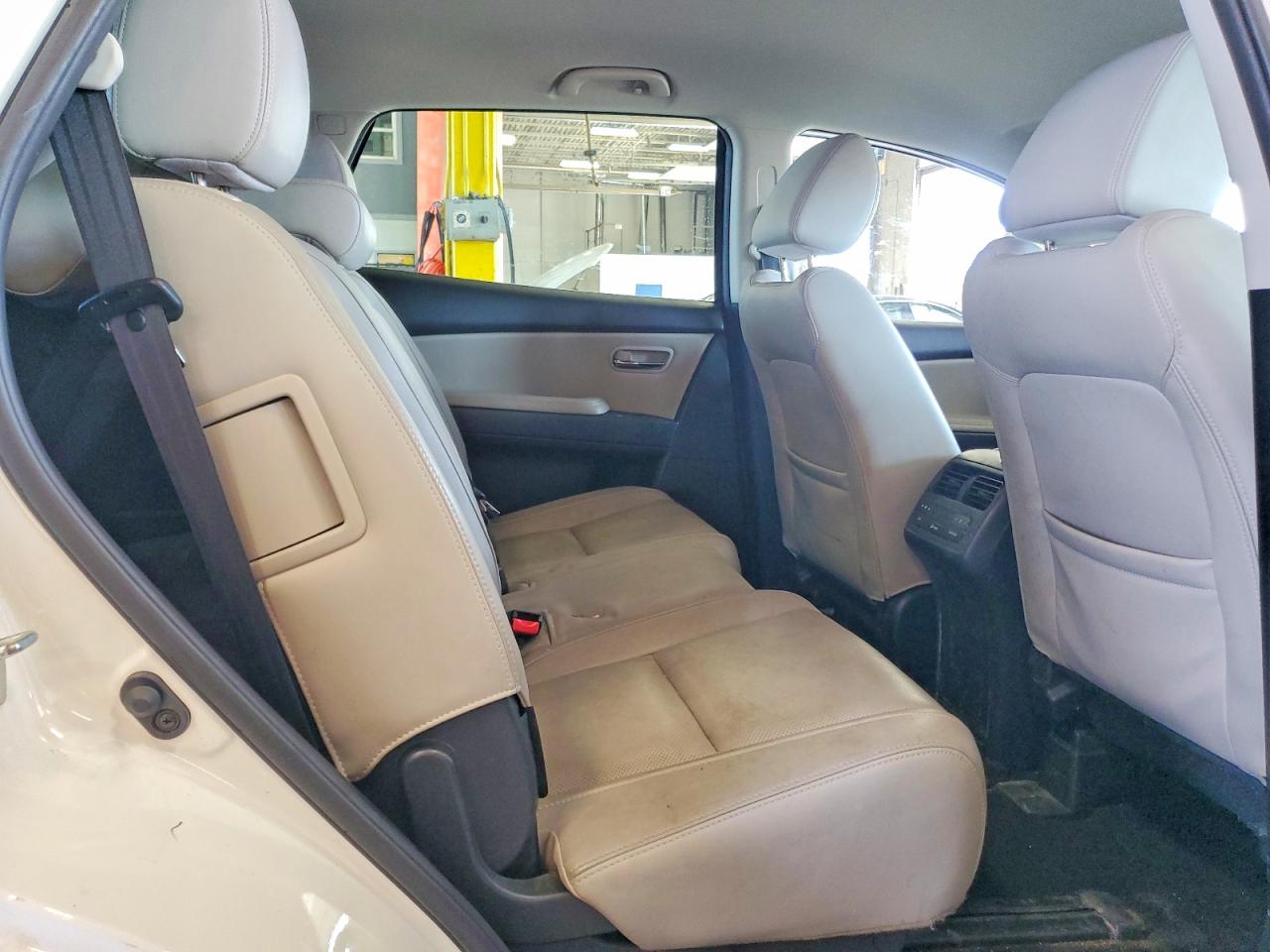 2015 Mazda Cx-9 Touring White vin: JM3TB3CA2F0454909