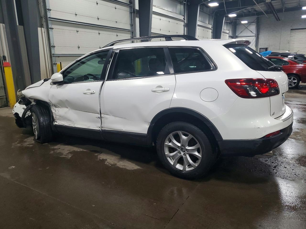2015 Mazda Cx-9 Touring Белый vin: JM3TB3CA2F0464470