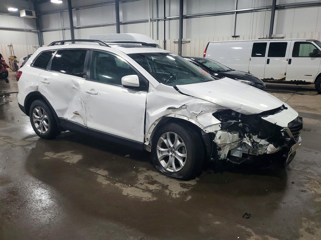 2015 Mazda Cx-9 Touring Белый vin: JM3TB3CA2F0464470