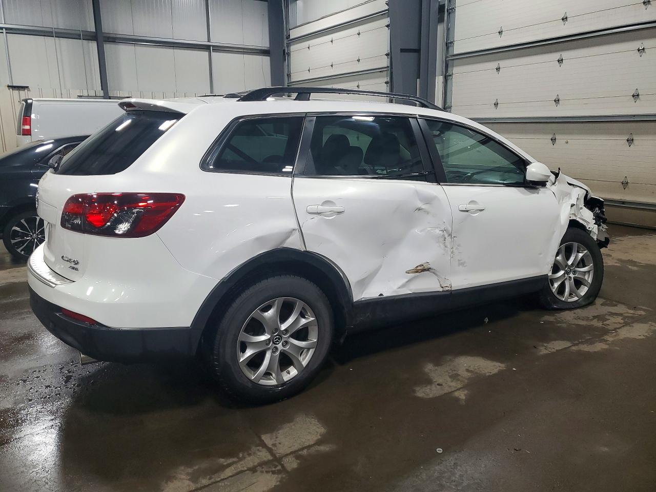 2015 Mazda Cx-9 Touring Белый vin: JM3TB3CA2F0464470