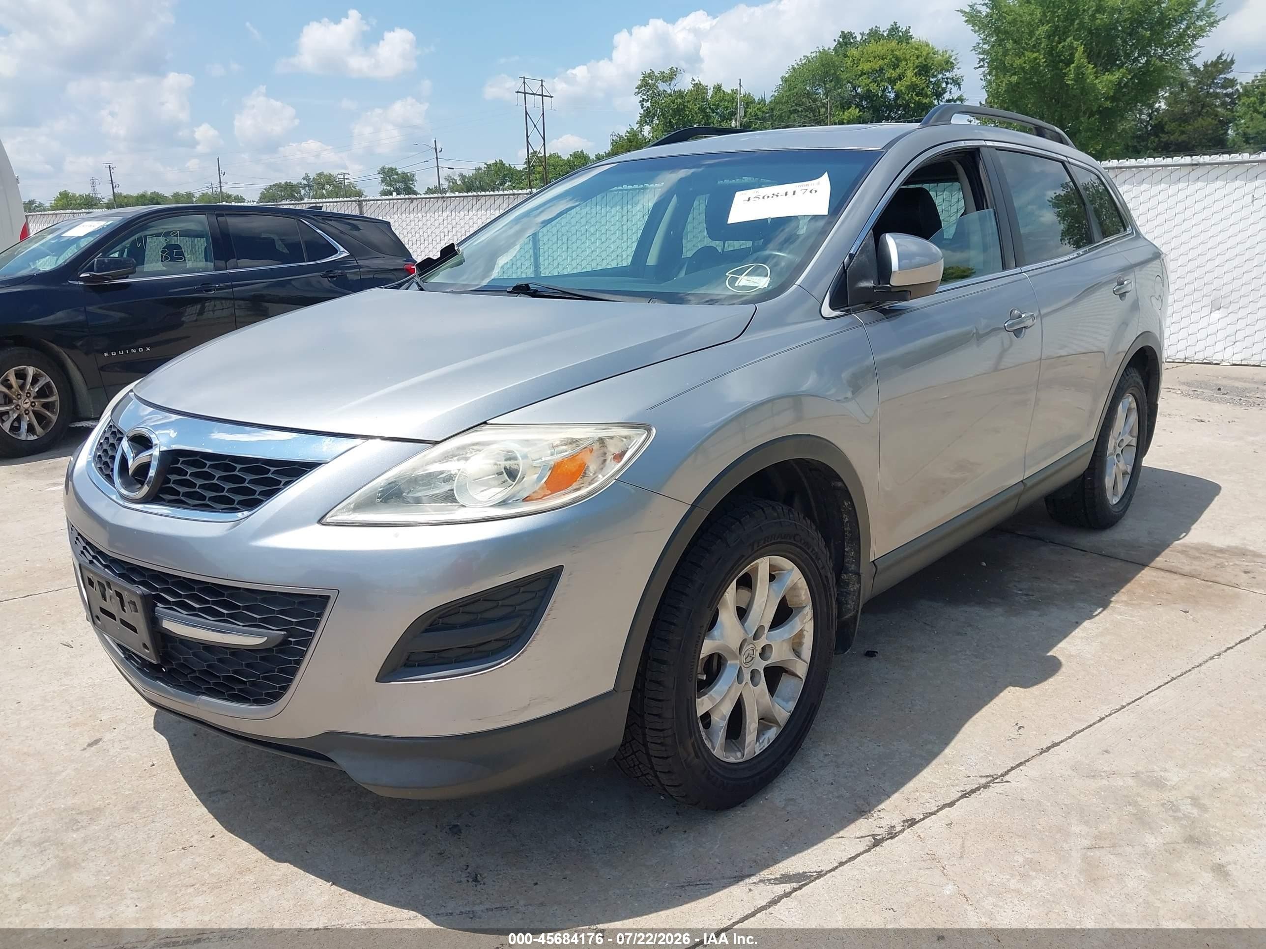 2011 Mazda Cx-9 Touring Silver vin: JM3TB3CA3B0324003