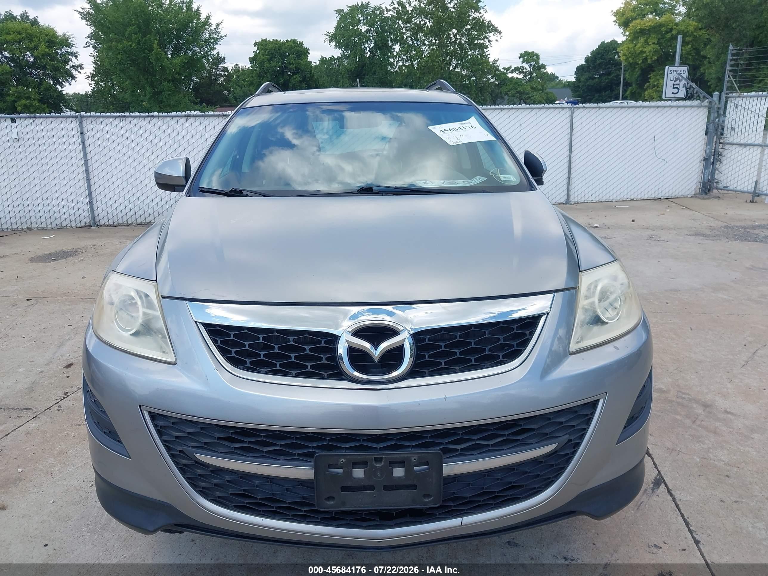 2011 Mazda Cx-9 Touring Silver vin: JM3TB3CA3B0324003