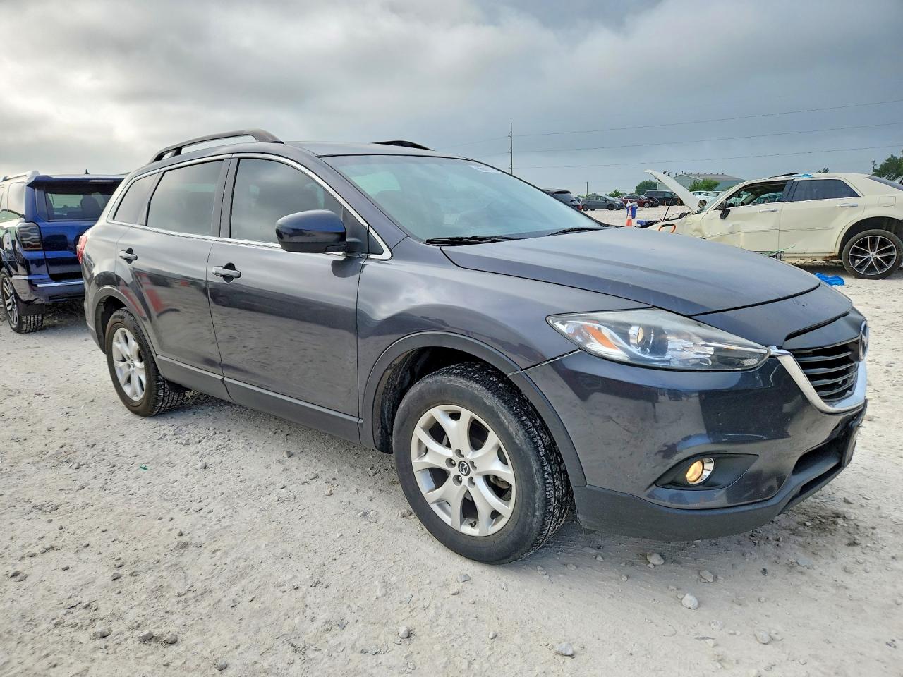 2013 Mazda Cx-9 Touring Gray vin: JM3TB3CA3D0406199