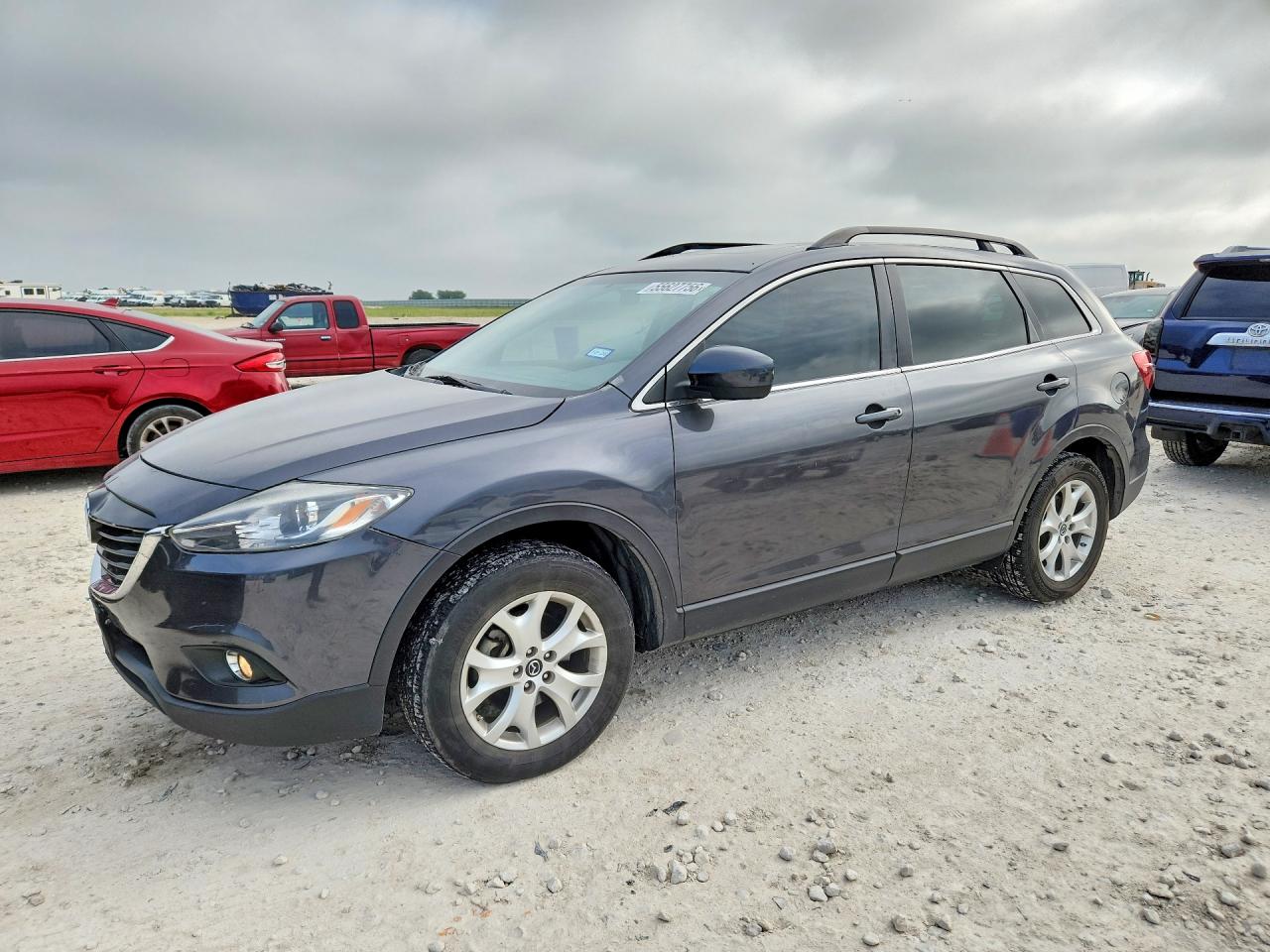 2013 Mazda Cx-9 Touring Gray vin: JM3TB3CA3D0406199