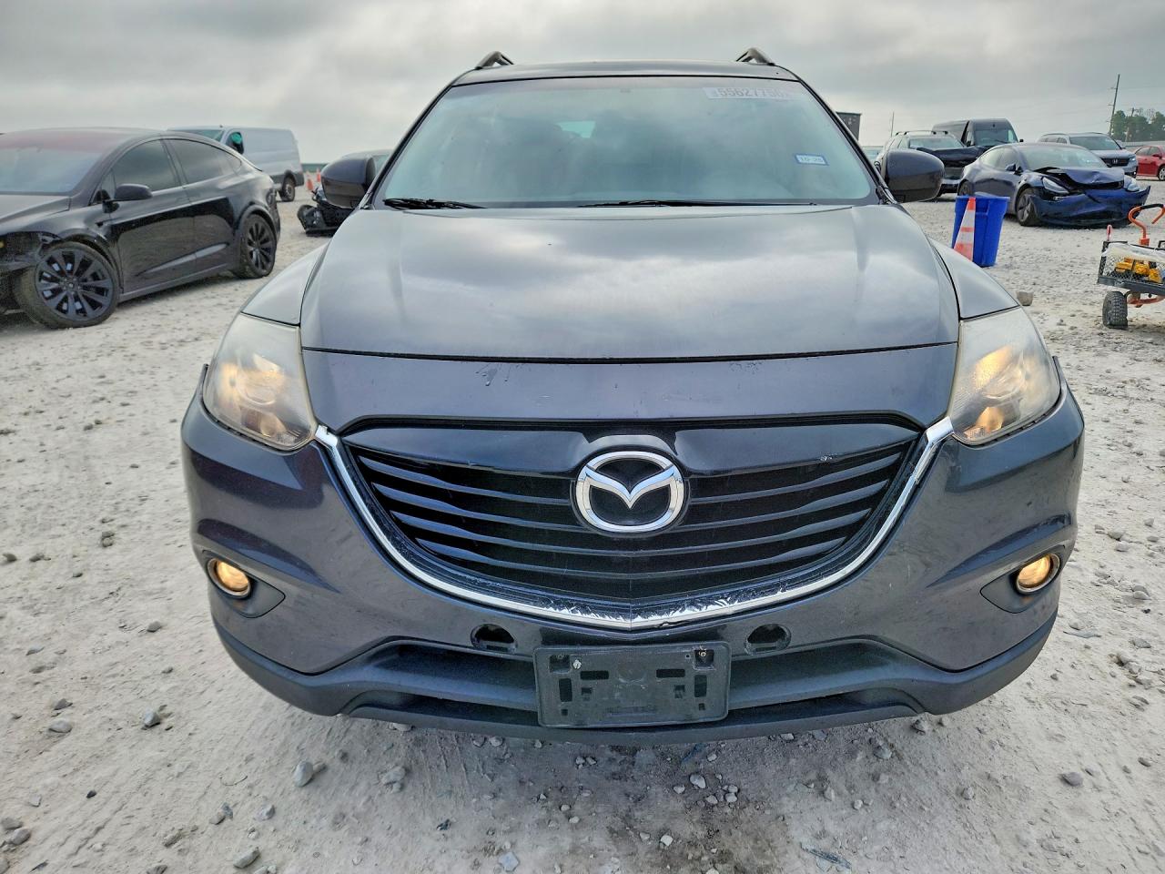 2013 Mazda Cx-9 Touring Gray vin: JM3TB3CA3D0406199