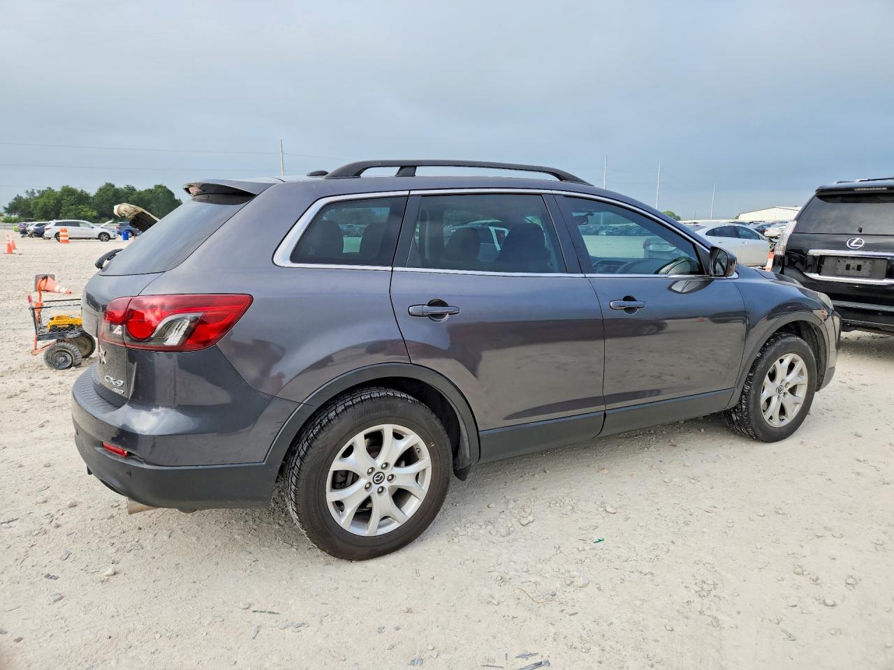2013 Mazda Cx-9 Touring Gray vin: JM3TB3CA3D0406199