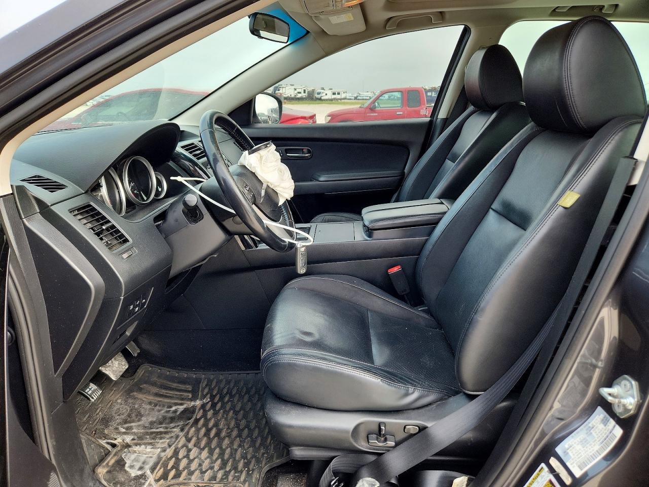 2013 Mazda Cx-9 Touring Gray vin: JM3TB3CA3D0406199