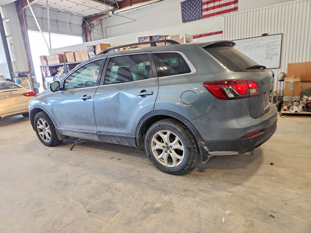 2013 Mazda Cx-9 Touring Blue vin: JM3TB3CA3D0406283