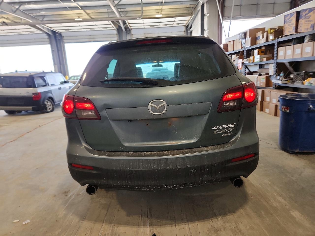 2013 Mazda Cx-9 Touring Blue vin: JM3TB3CA3D0406283