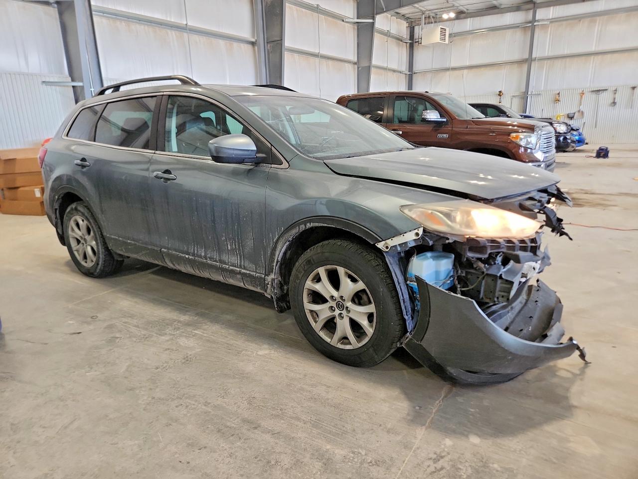 2013 Mazda Cx-9 Touring Blue vin: JM3TB3CA3D0406283