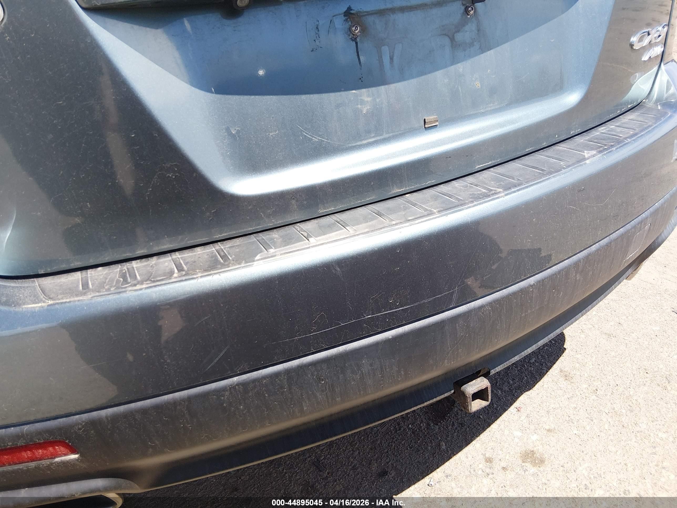 2011 Mazda Cx-9 Touring Gray vin: JM3TB3CA4B0303645