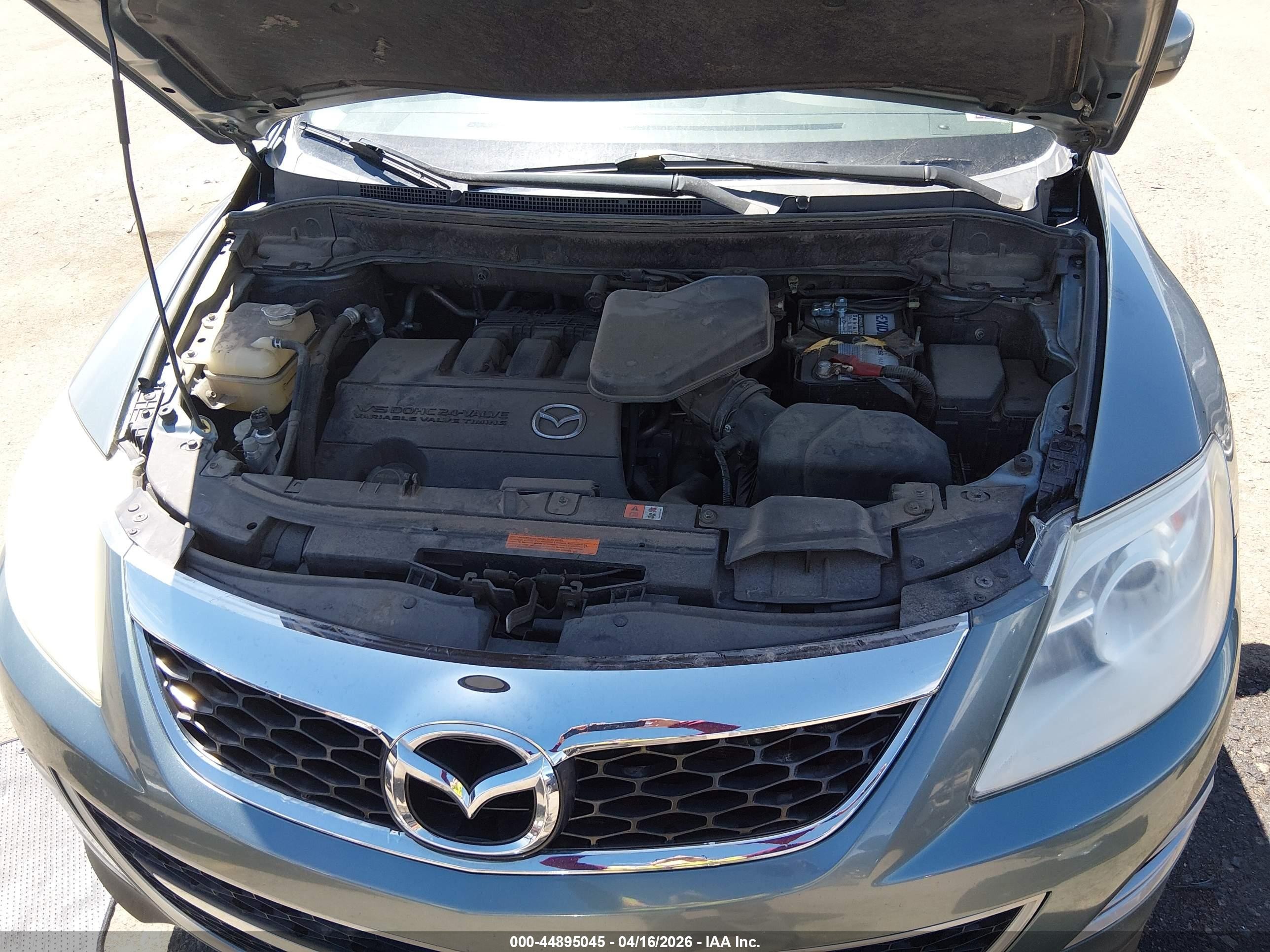2011 Mazda Cx-9 Touring Gray vin: JM3TB3CA4B0303645