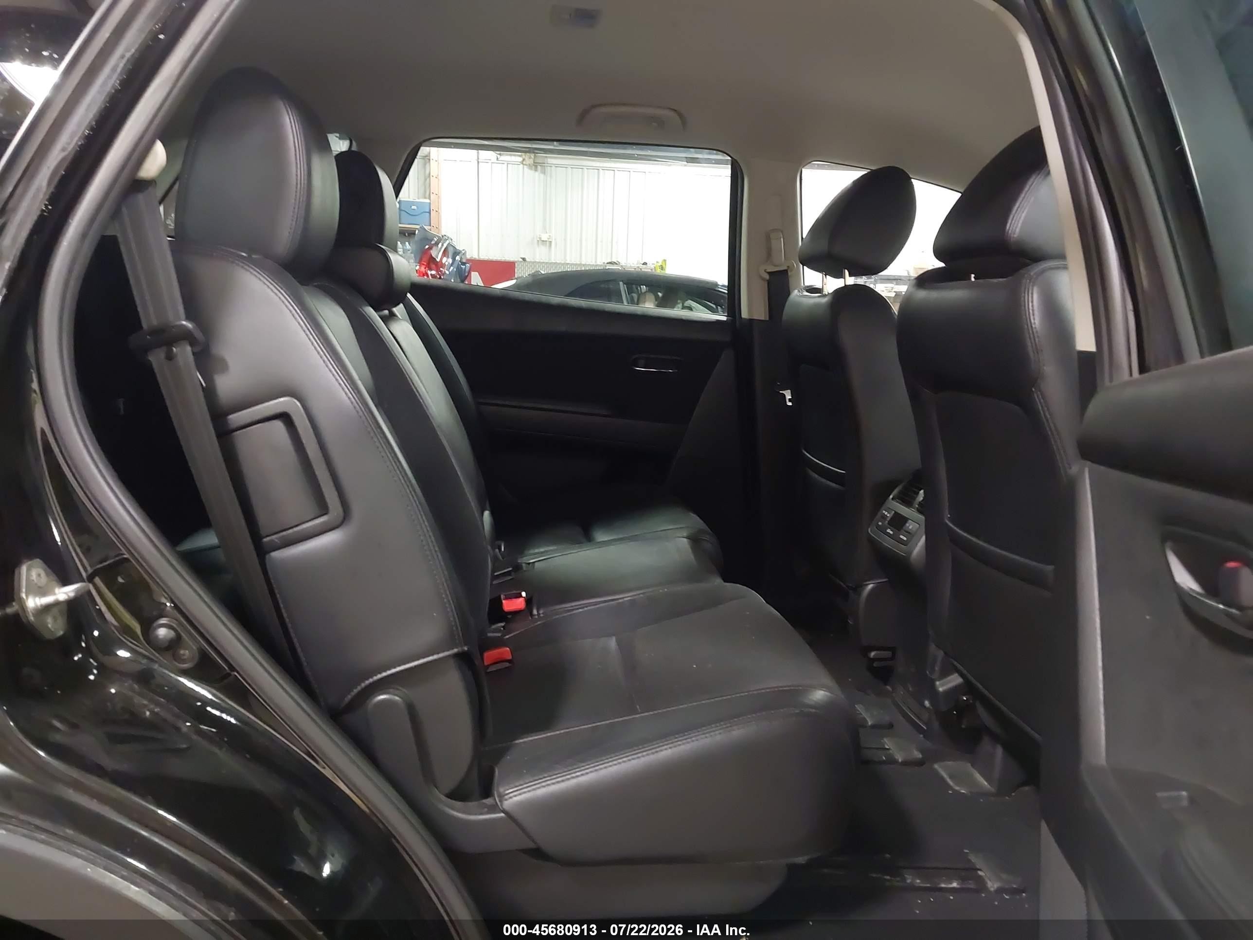 2013 Mazda Cx-9 Touring Black vin: JM3TB3CA4D0403358