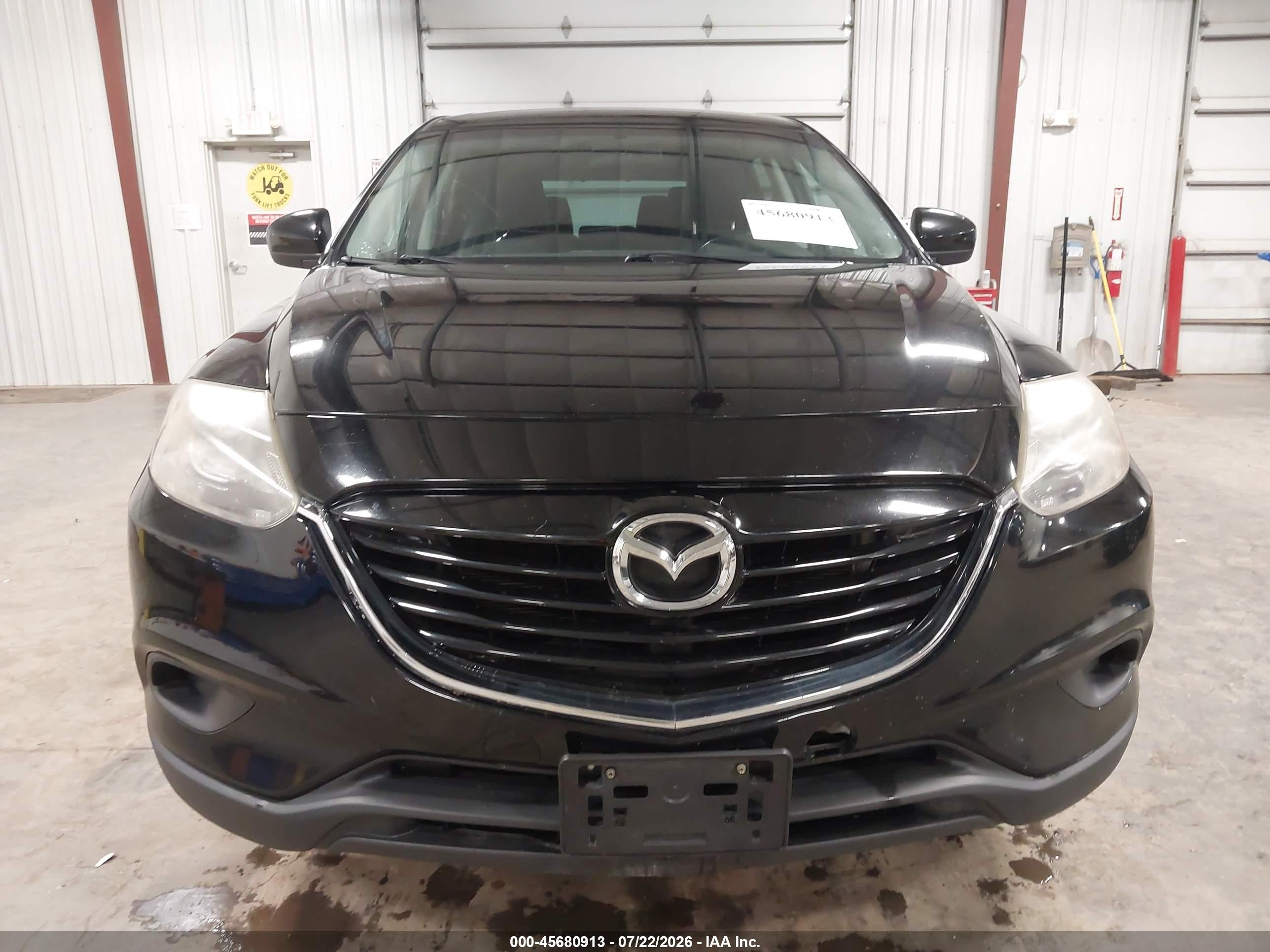 2013 Mazda Cx-9 Touring Black vin: JM3TB3CA4D0403358