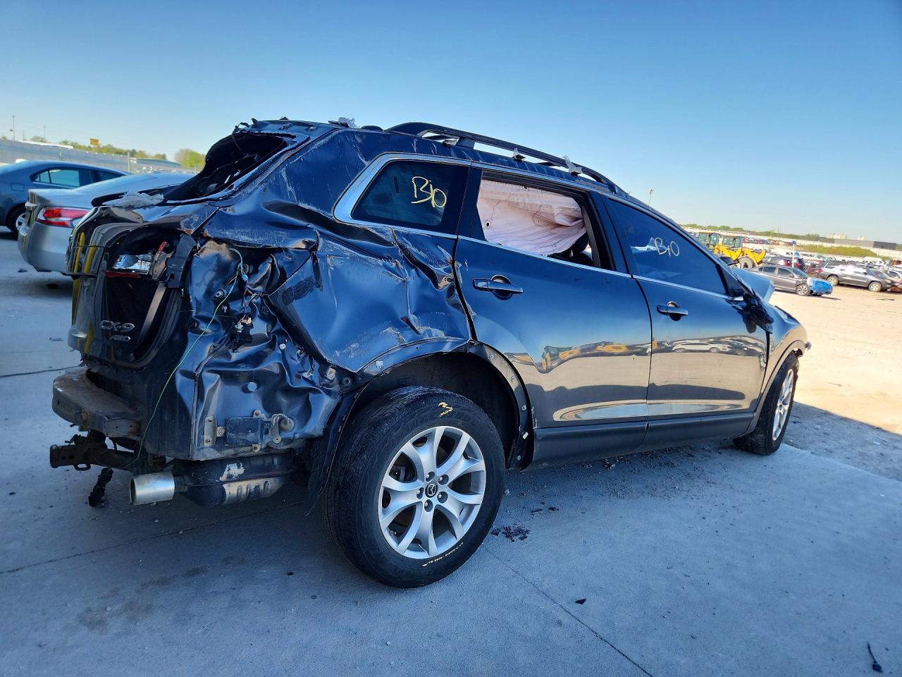 2015 Mazda Cx-9 Touring Черный vin: JM3TB3CA4F0448710