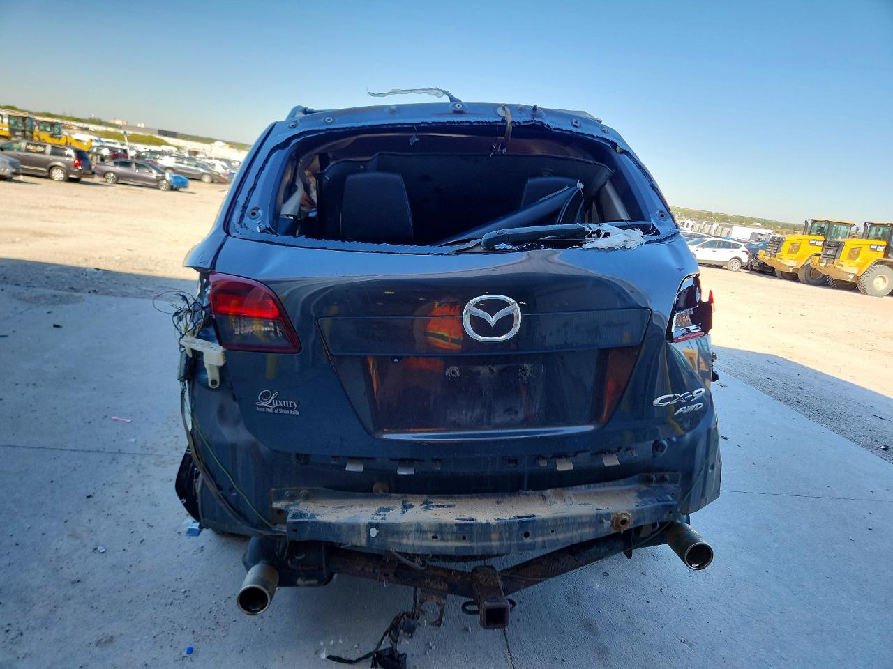 2015 Mazda Cx-9 Touring Черный vin: JM3TB3CA4F0448710