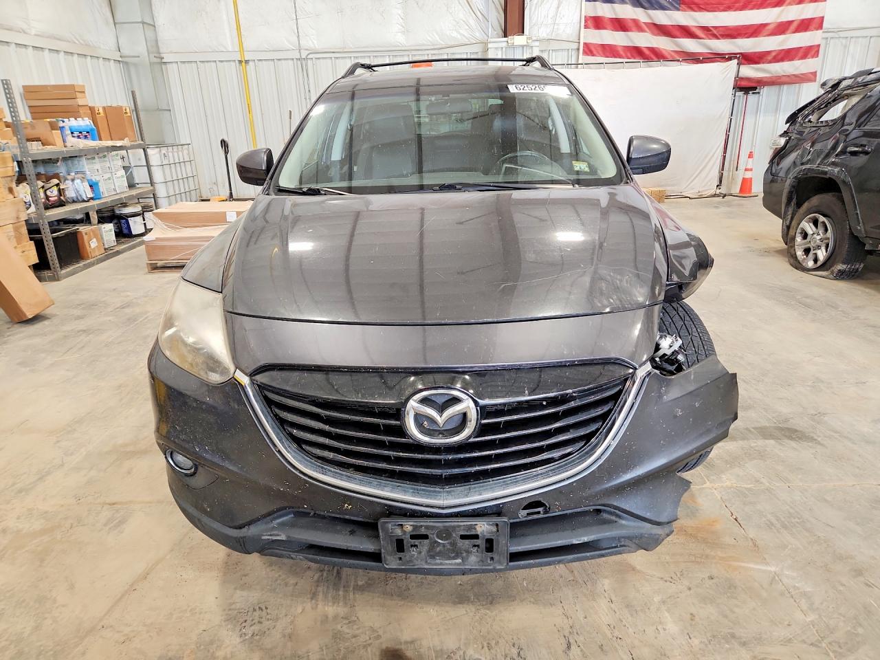 2015 Mazda Cx-9 Touring Gray vin: JM3TB3CA4F0453003