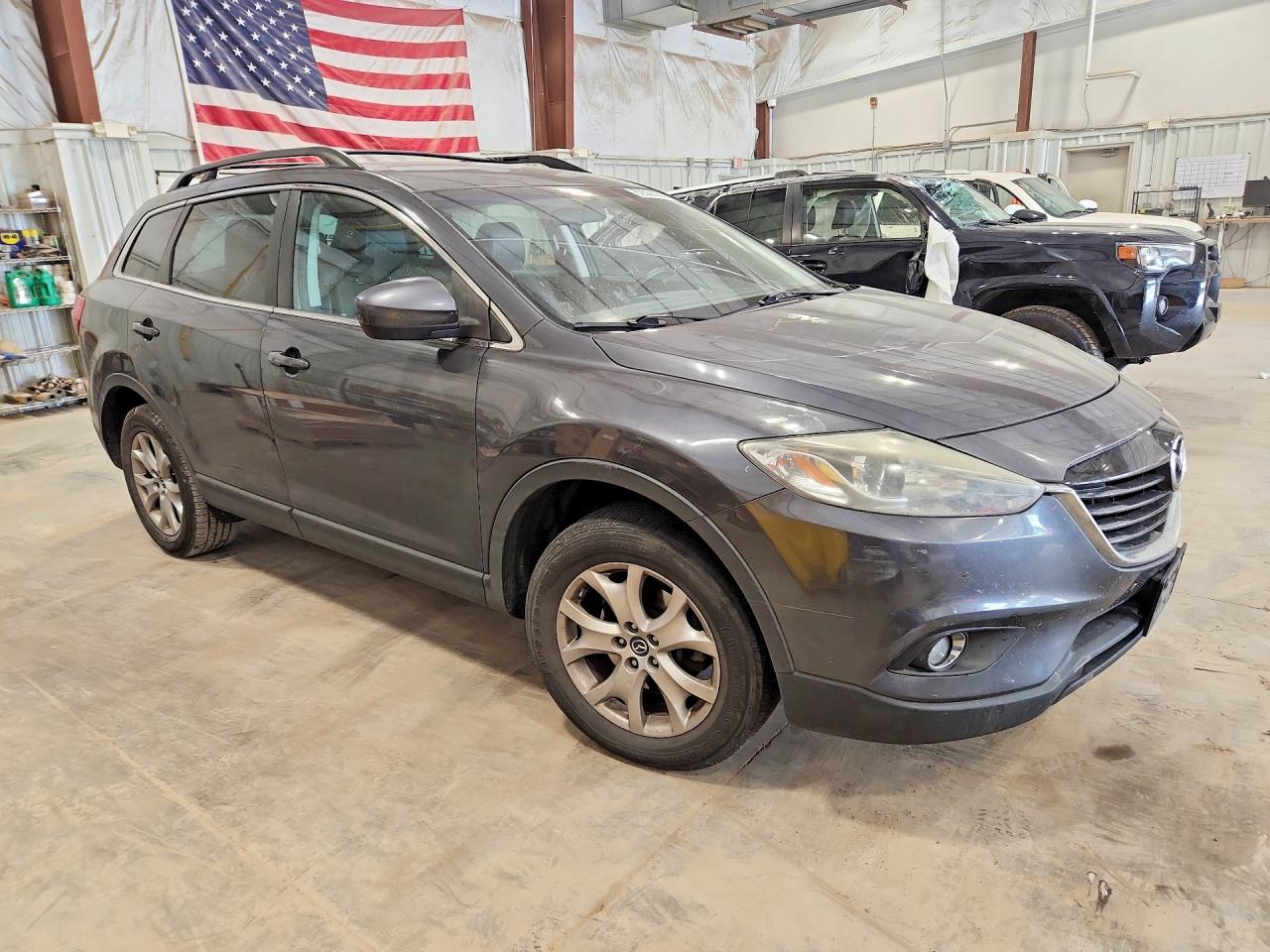 2015 Mazda Cx-9 Touring Gray vin: JM3TB3CA4F0453003