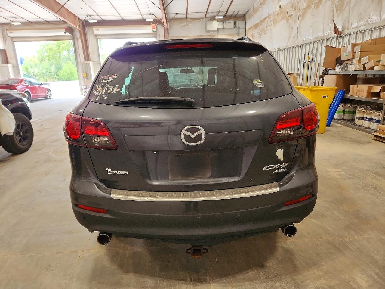 2015 Mazda Cx-9 Touring Gray vin: JM3TB3CA4F0453003