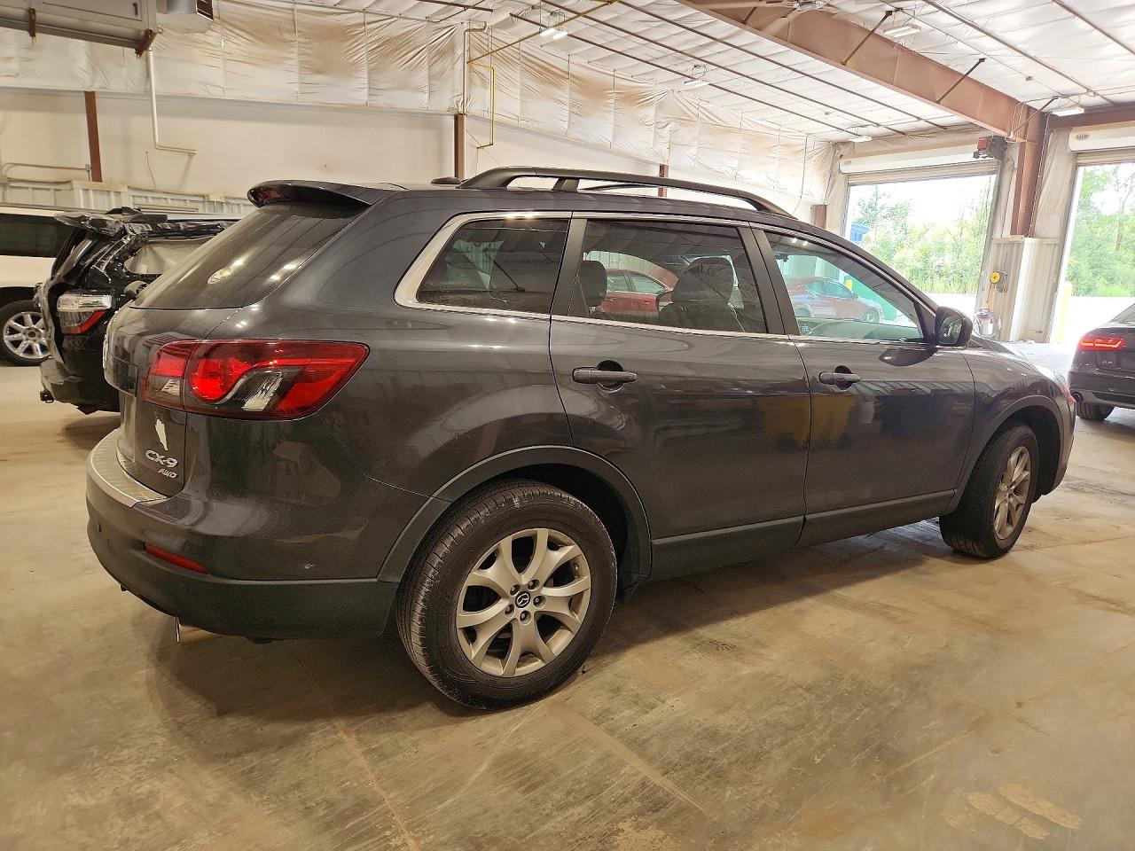 2015 Mazda Cx-9 Touring Gray vin: JM3TB3CA4F0453003