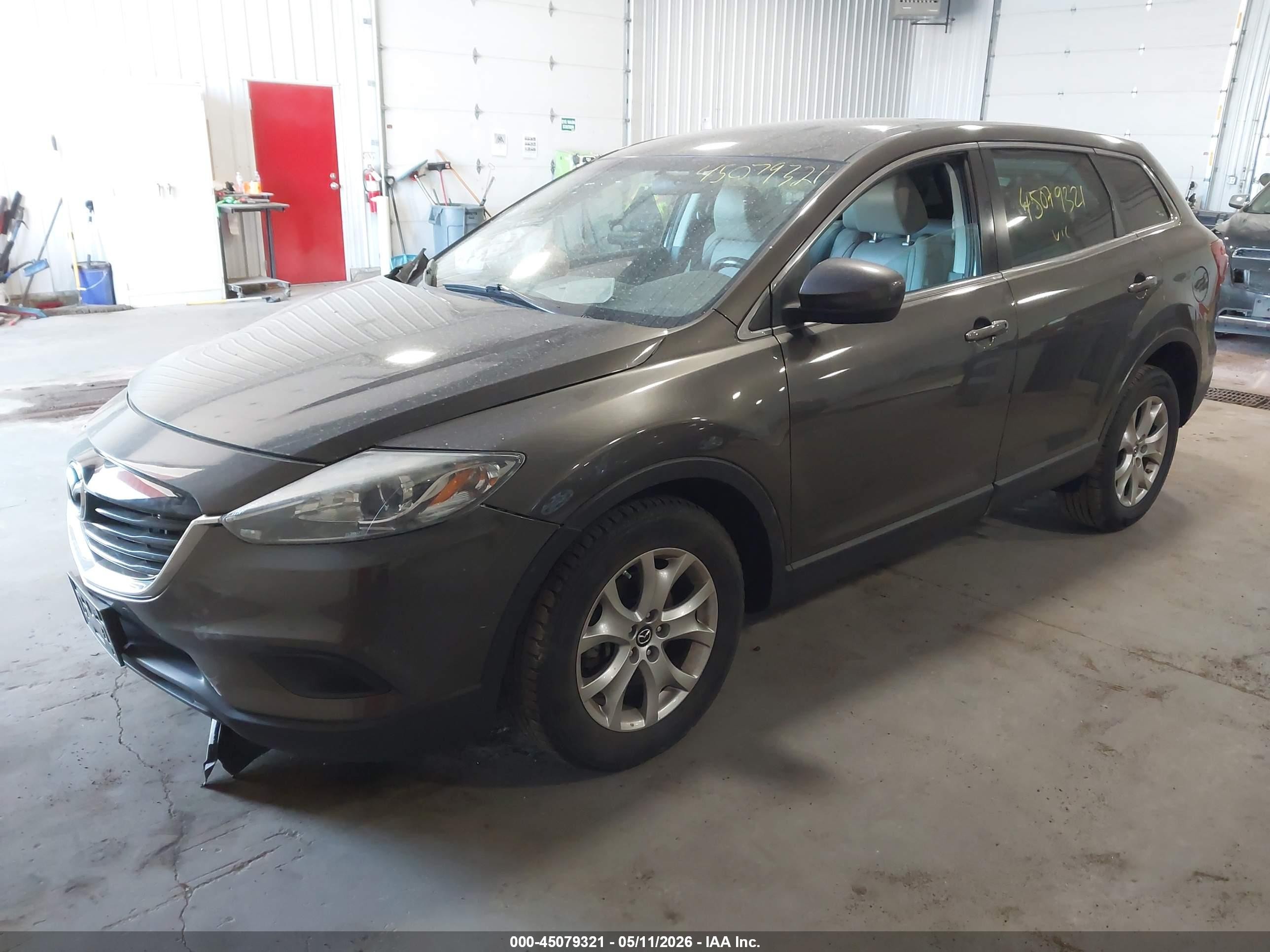 2015 Mazda Cx-9 Touring Brown vin: JM3TB3CA5F0468058