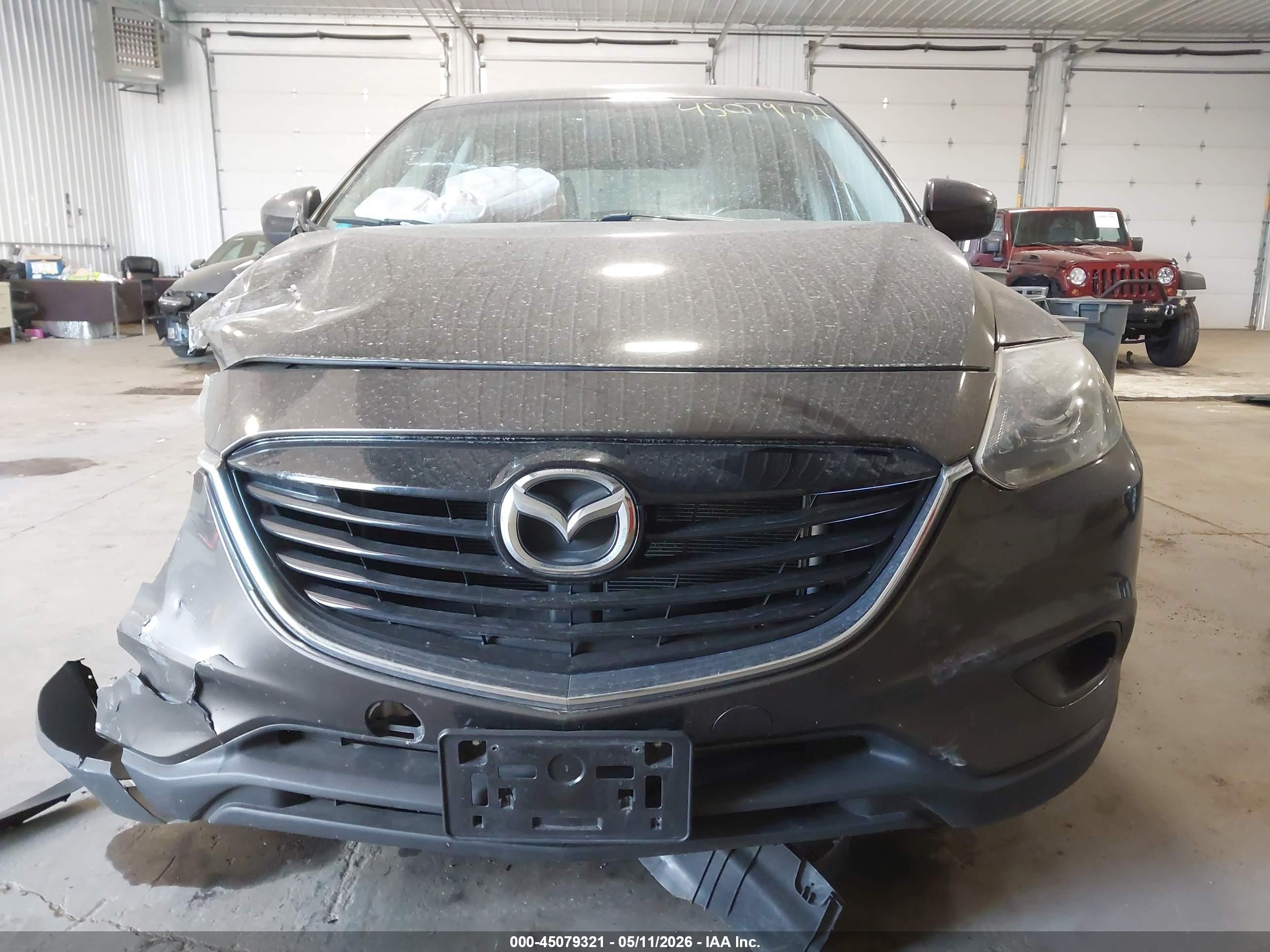 2015 Mazda Cx-9 Touring Brown vin: JM3TB3CA5F0468058