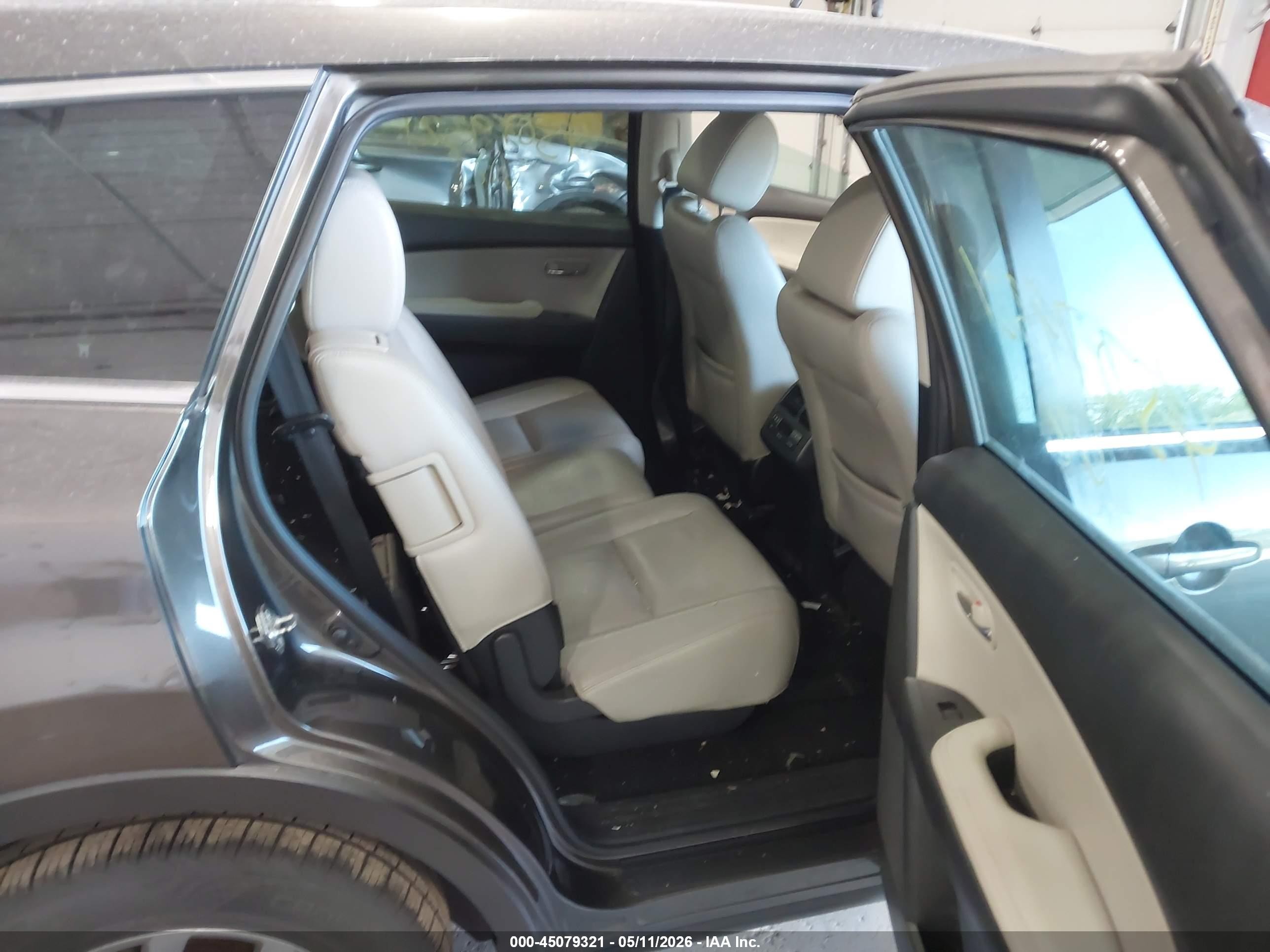 2015 Mazda Cx-9 Touring Brown vin: JM3TB3CA5F0468058