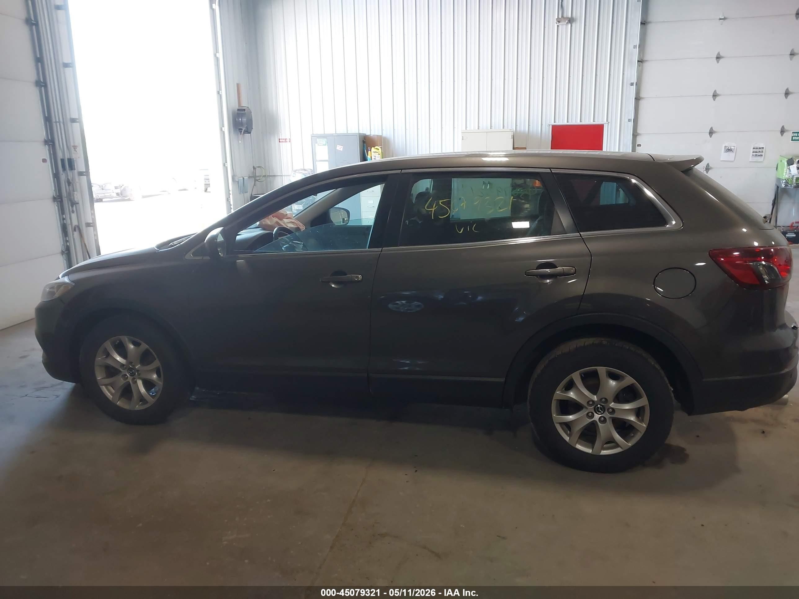 2015 Mazda Cx-9 Touring Brown vin: JM3TB3CA5F0468058