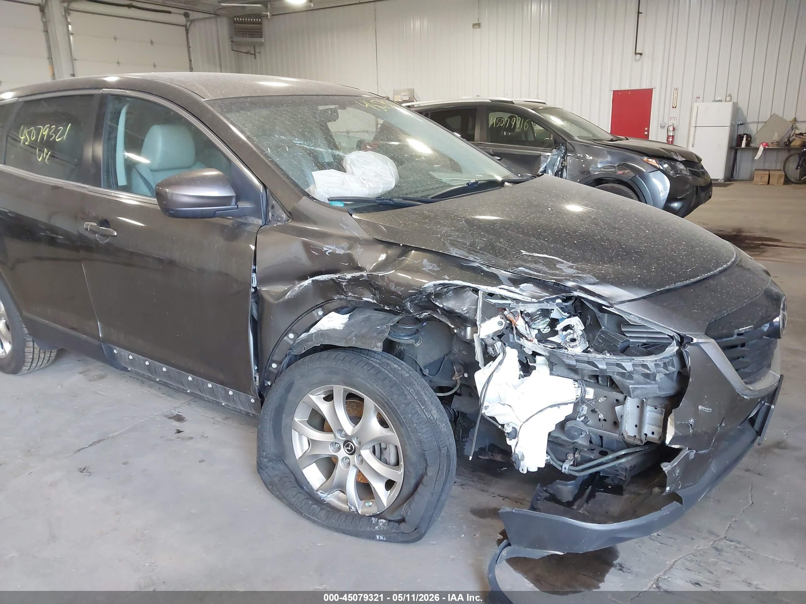 2015 Mazda Cx-9 Touring Brown vin: JM3TB3CA5F0468058