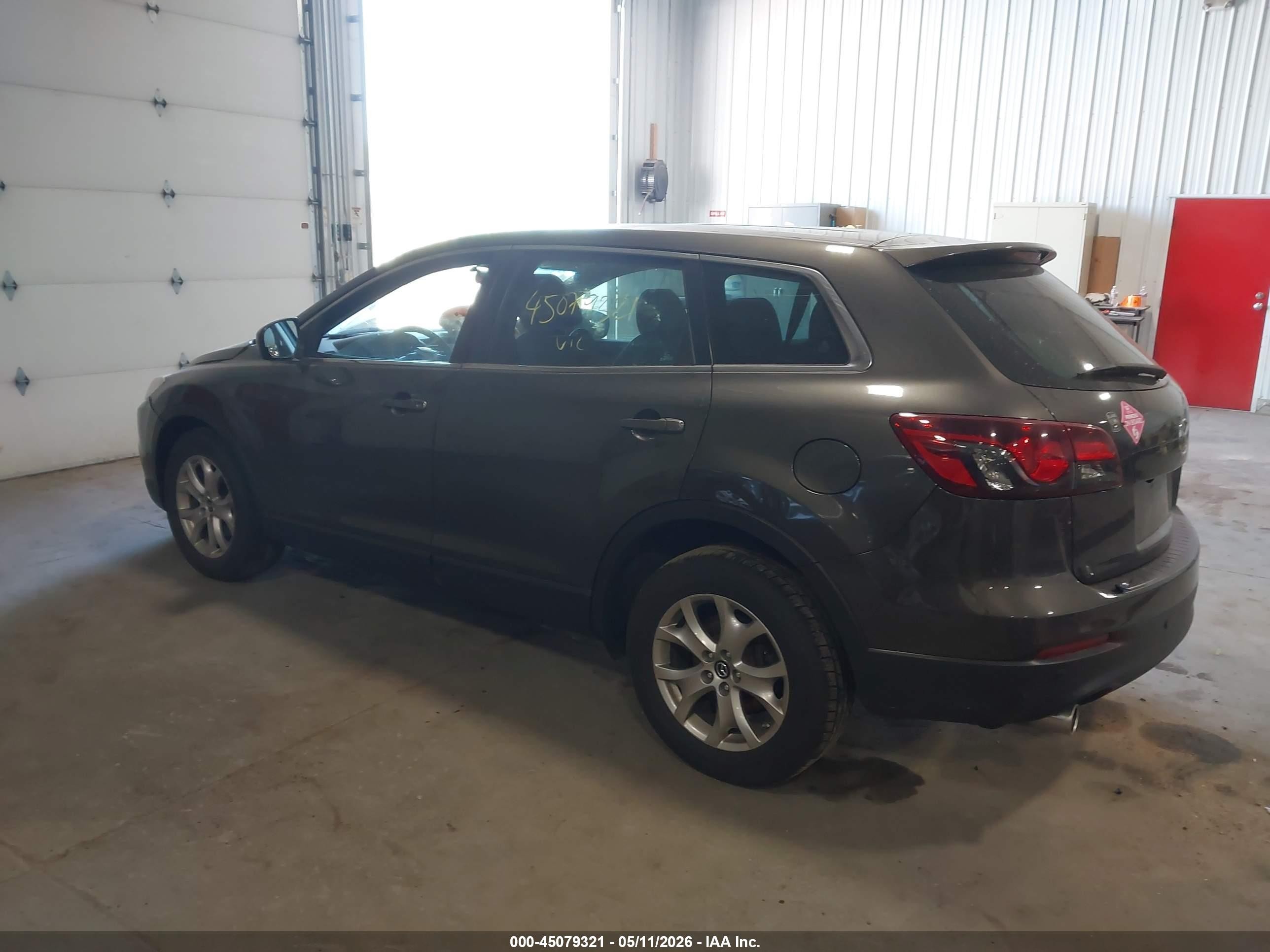 2015 Mazda Cx-9 Touring Brown vin: JM3TB3CA5F0468058