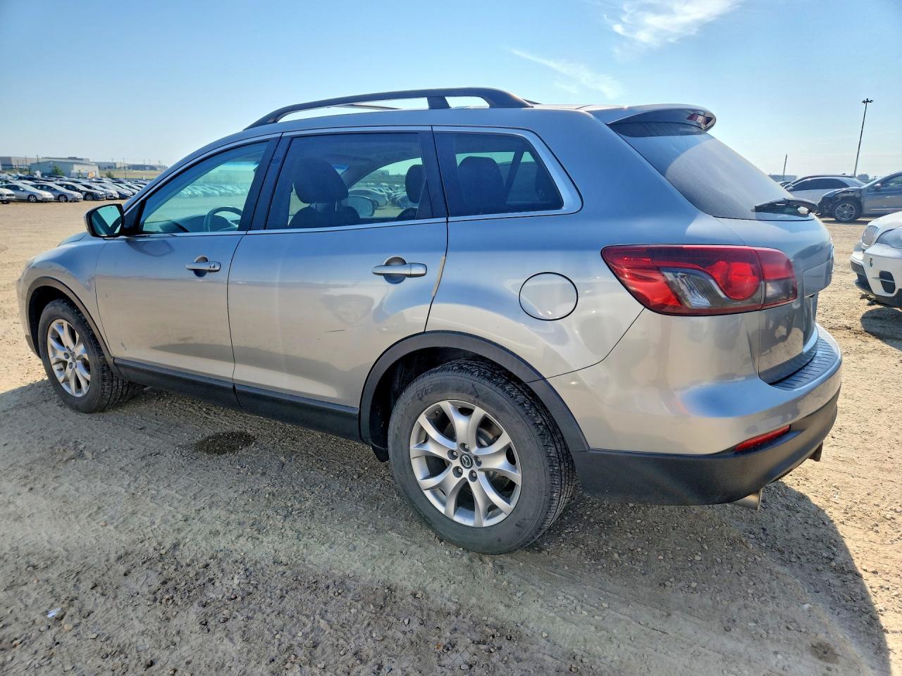 2015 Mazda Cx-9 Touring Silver vin: JM3TB3CA7F0448877