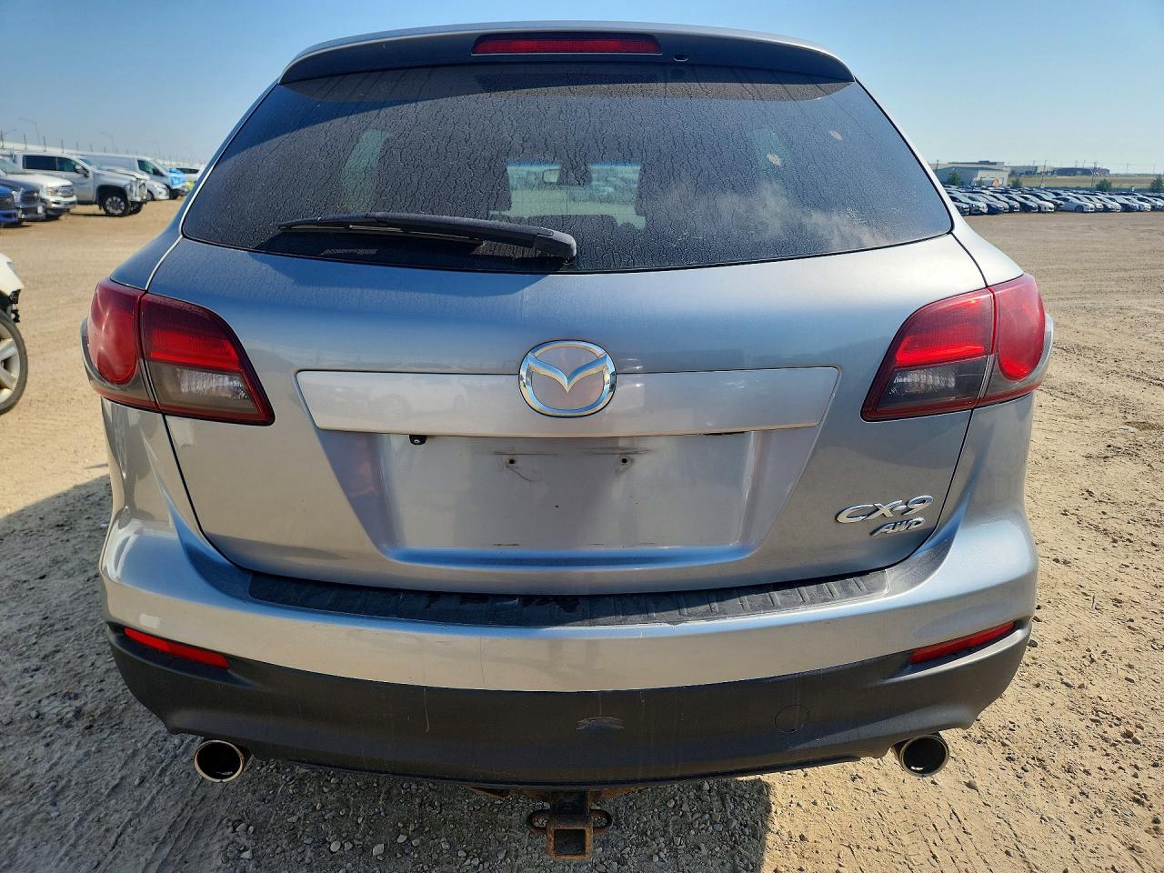 2015 Mazda Cx-9 Touring Silver vin: JM3TB3CA7F0448877