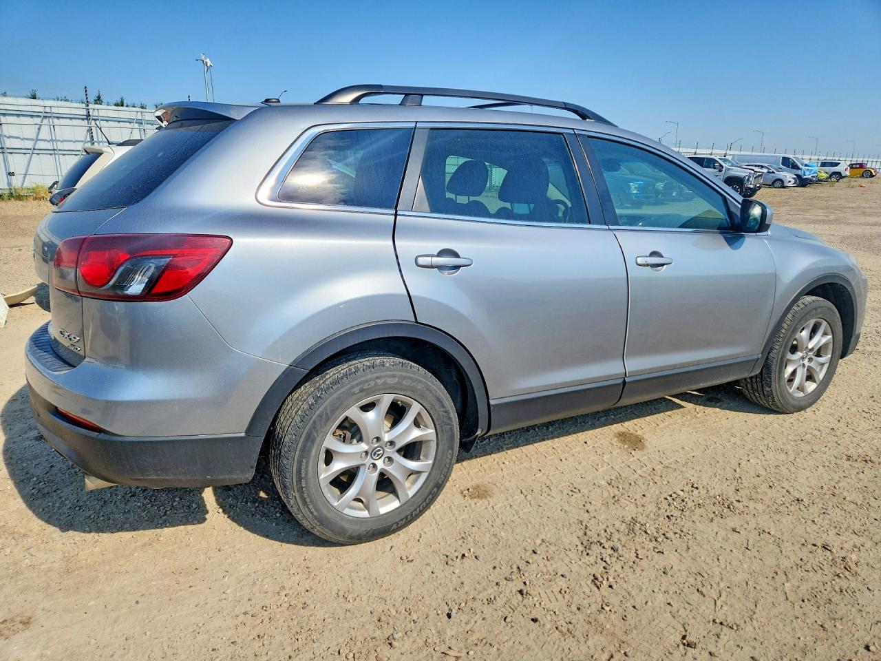 2015 Mazda Cx-9 Touring Silver vin: JM3TB3CA7F0448877