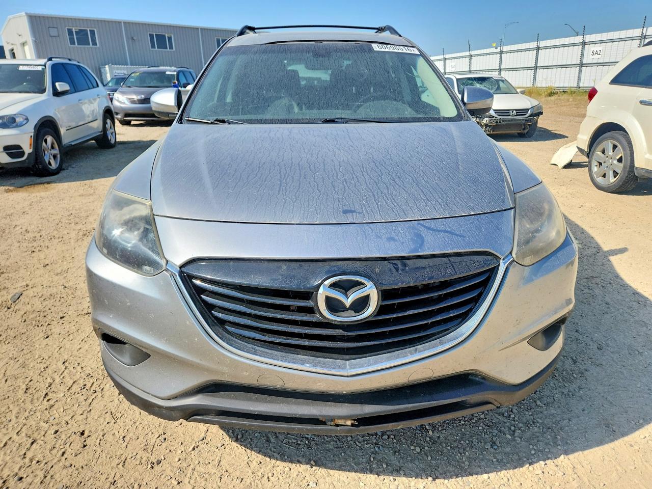2015 Mazda Cx-9 Touring Silver vin: JM3TB3CA7F0448877