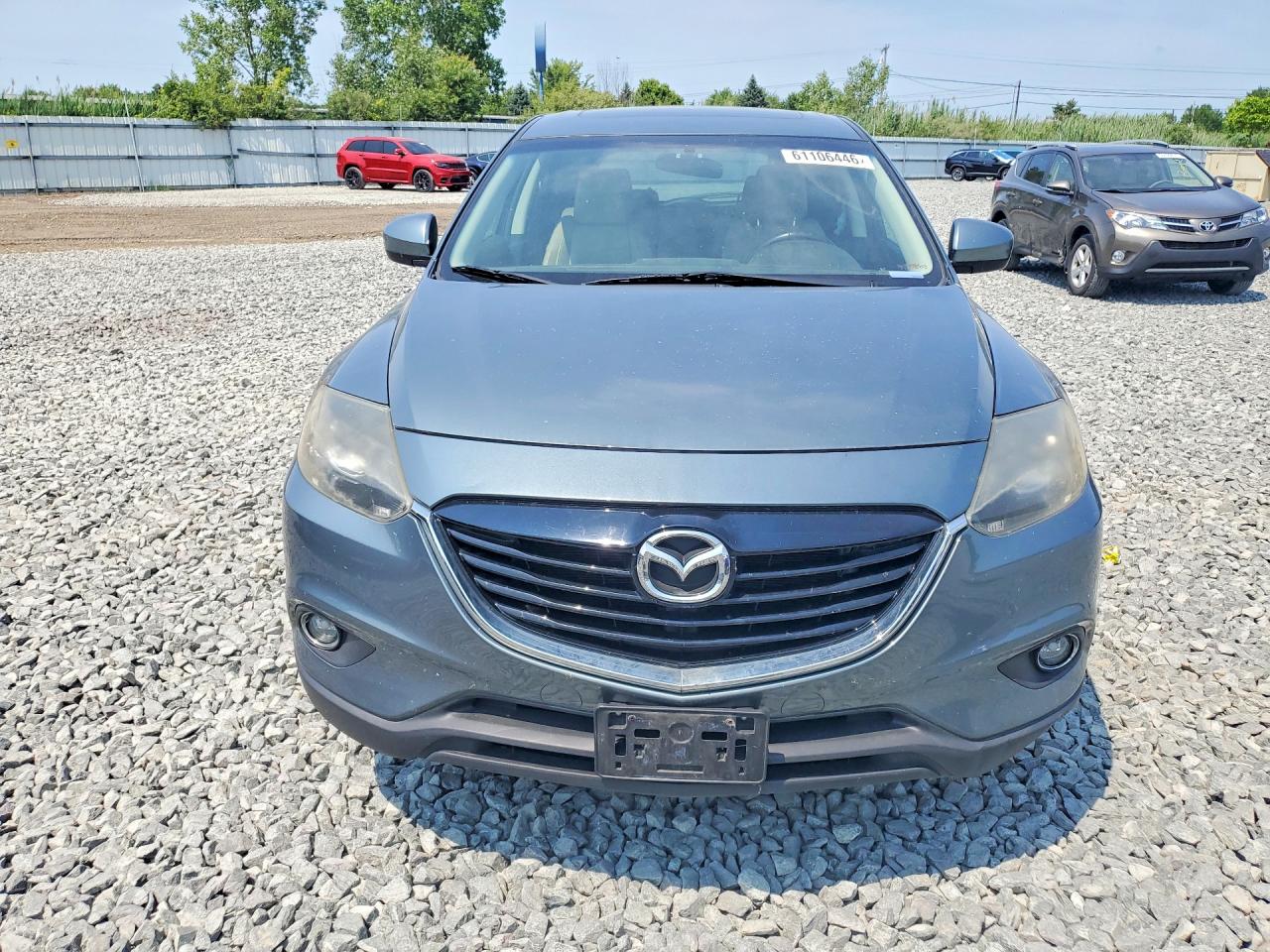 2013 Mazda Cx-9 Gray vin: JM3TB3CA8D0417358