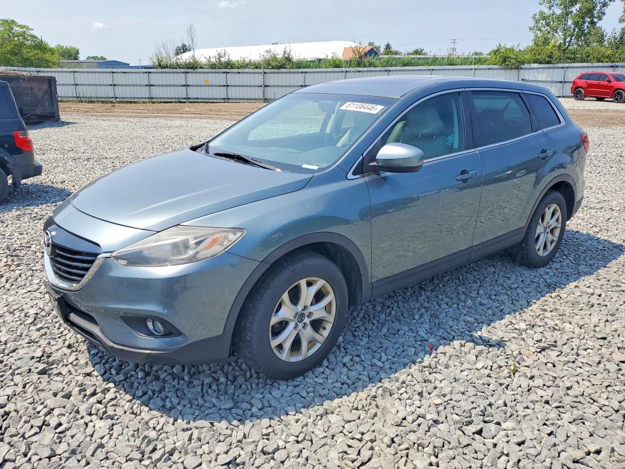2013 Mazda Cx-9 Gray vin: JM3TB3CA8D0417358