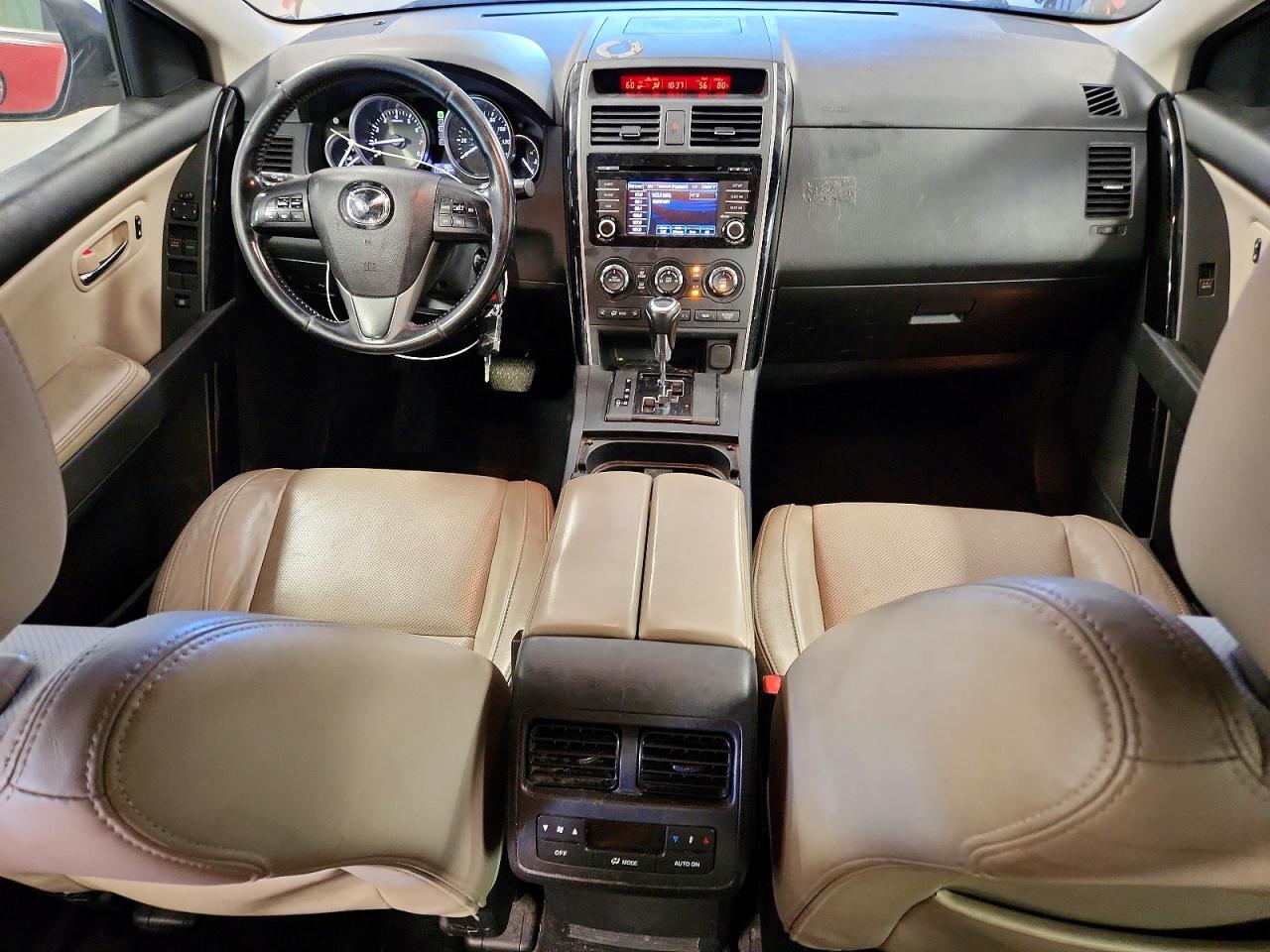 2014 Mazda Cx-9 Touring Red vin: JM3TB3CA8E0442522