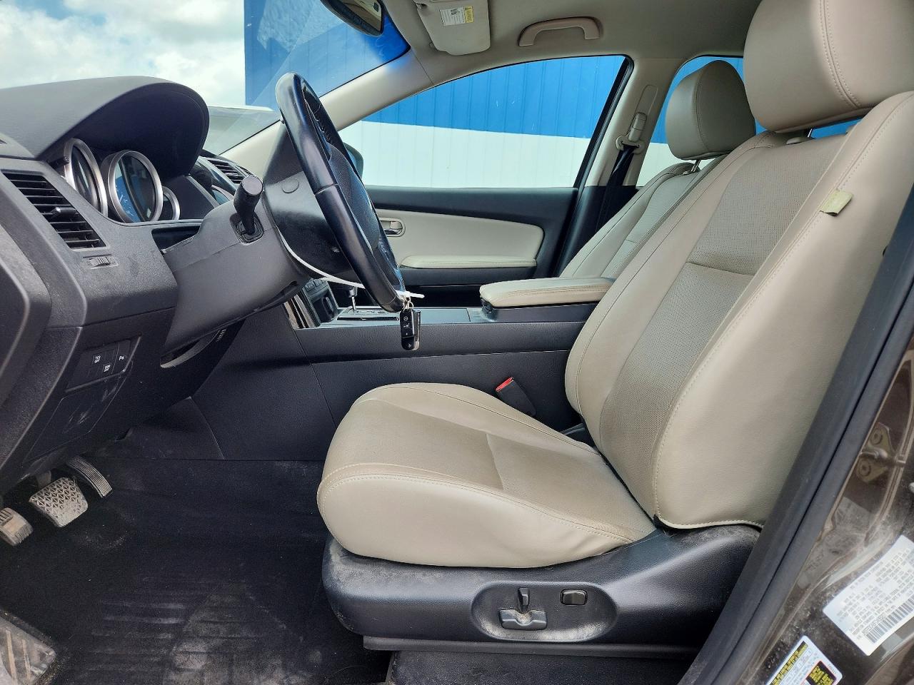 2015 Mazda Cx-9 Touring Silver vin: JM3TB3CA8F0466207
