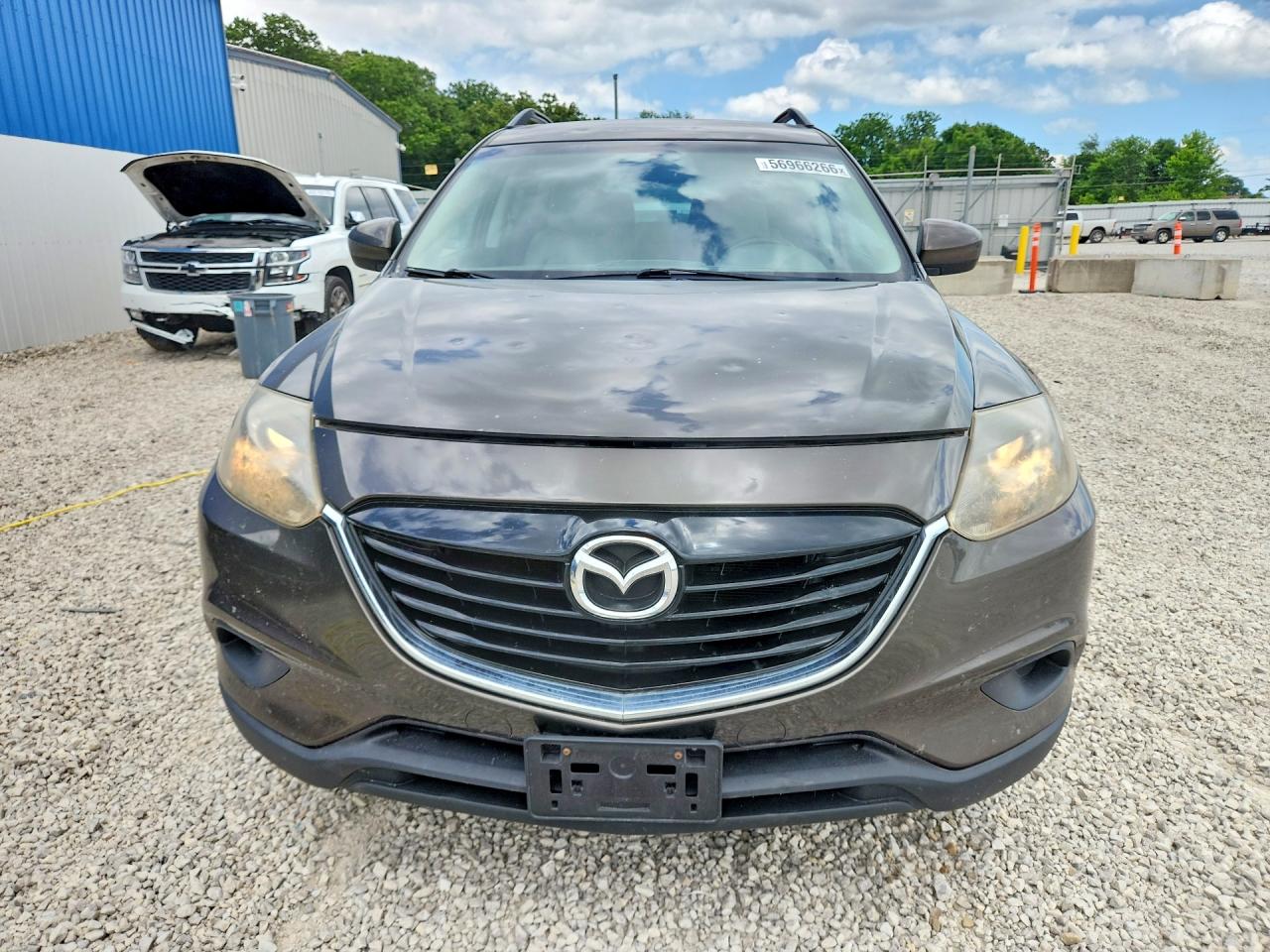 2015 Mazda Cx-9 Touring Silver vin: JM3TB3CA8F0466207