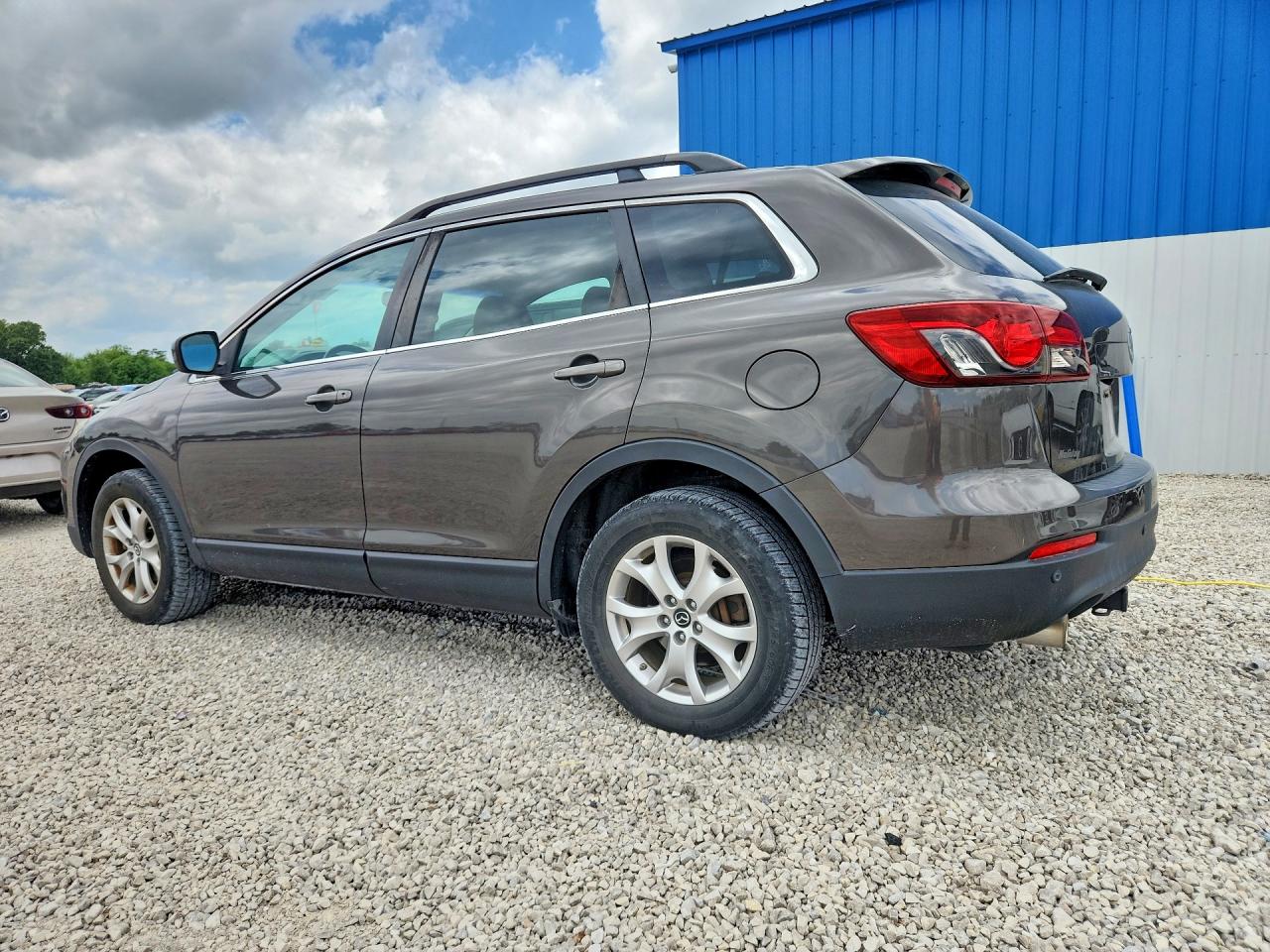 2015 Mazda Cx-9 Touring Silver vin: JM3TB3CA8F0466207