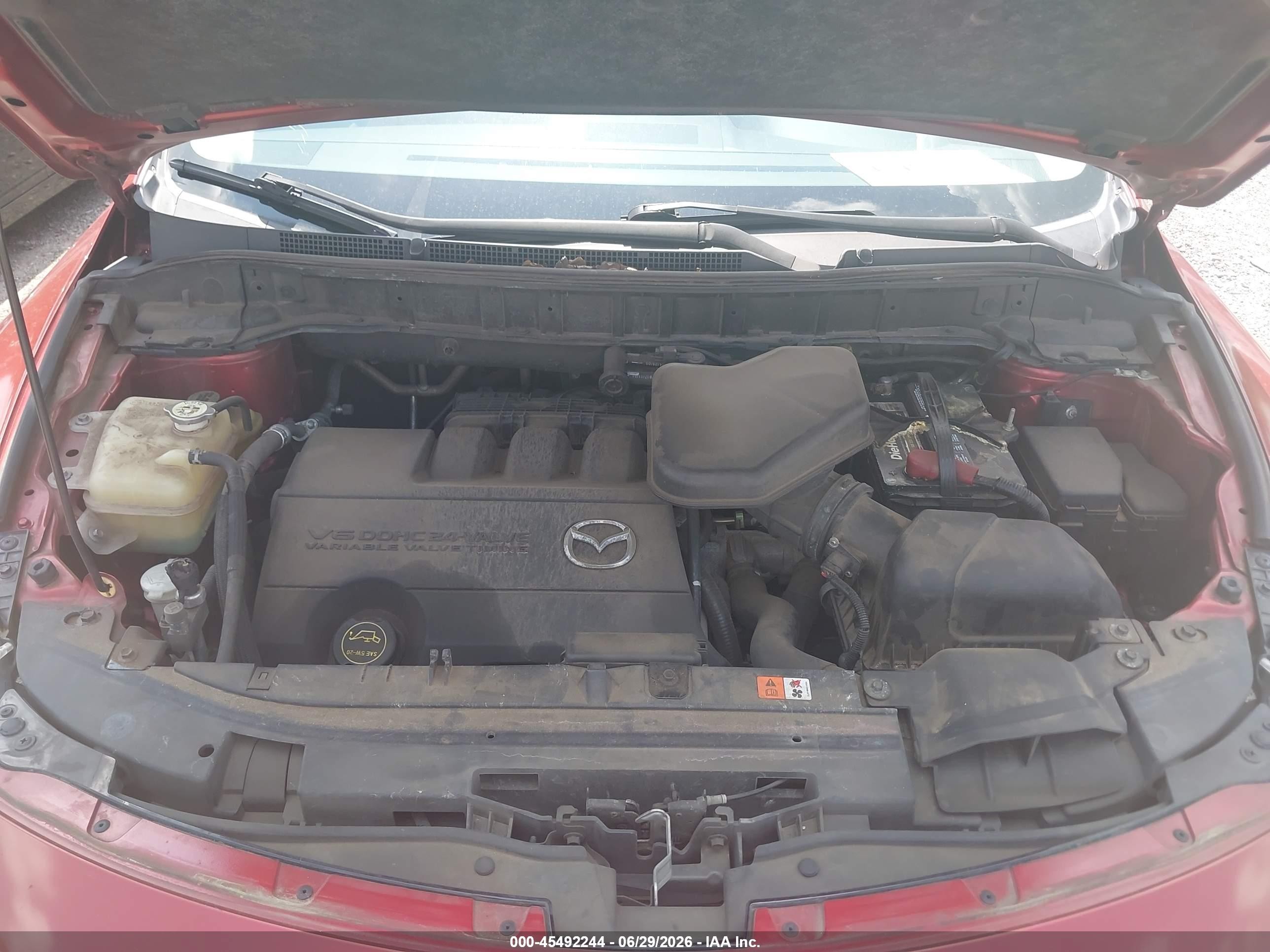 2015 Mazda Cx-9 Touring Темно-бордовый vin: JM3TB3CA9F0454227